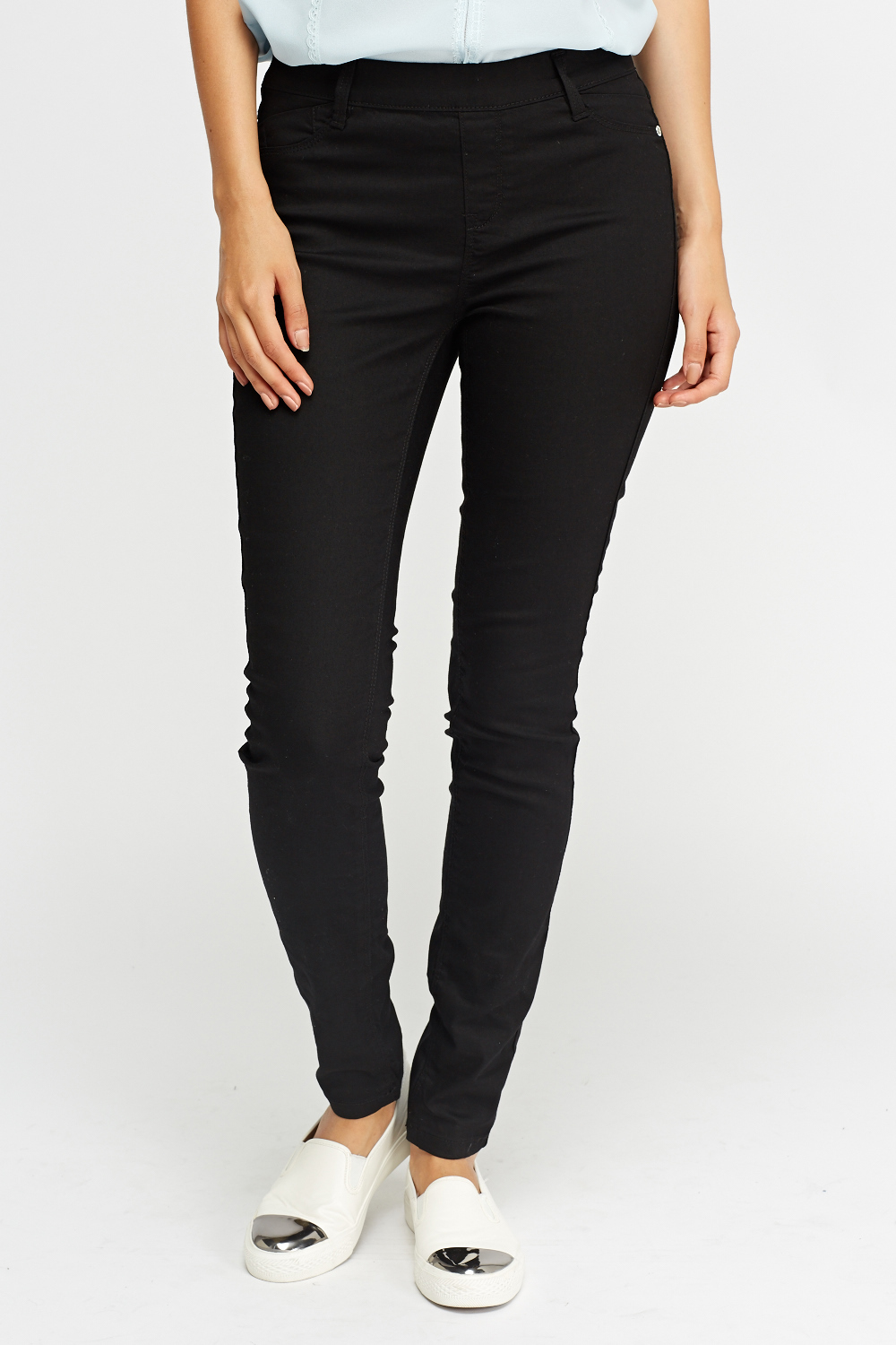Black Fitted Jeggings - Just $3