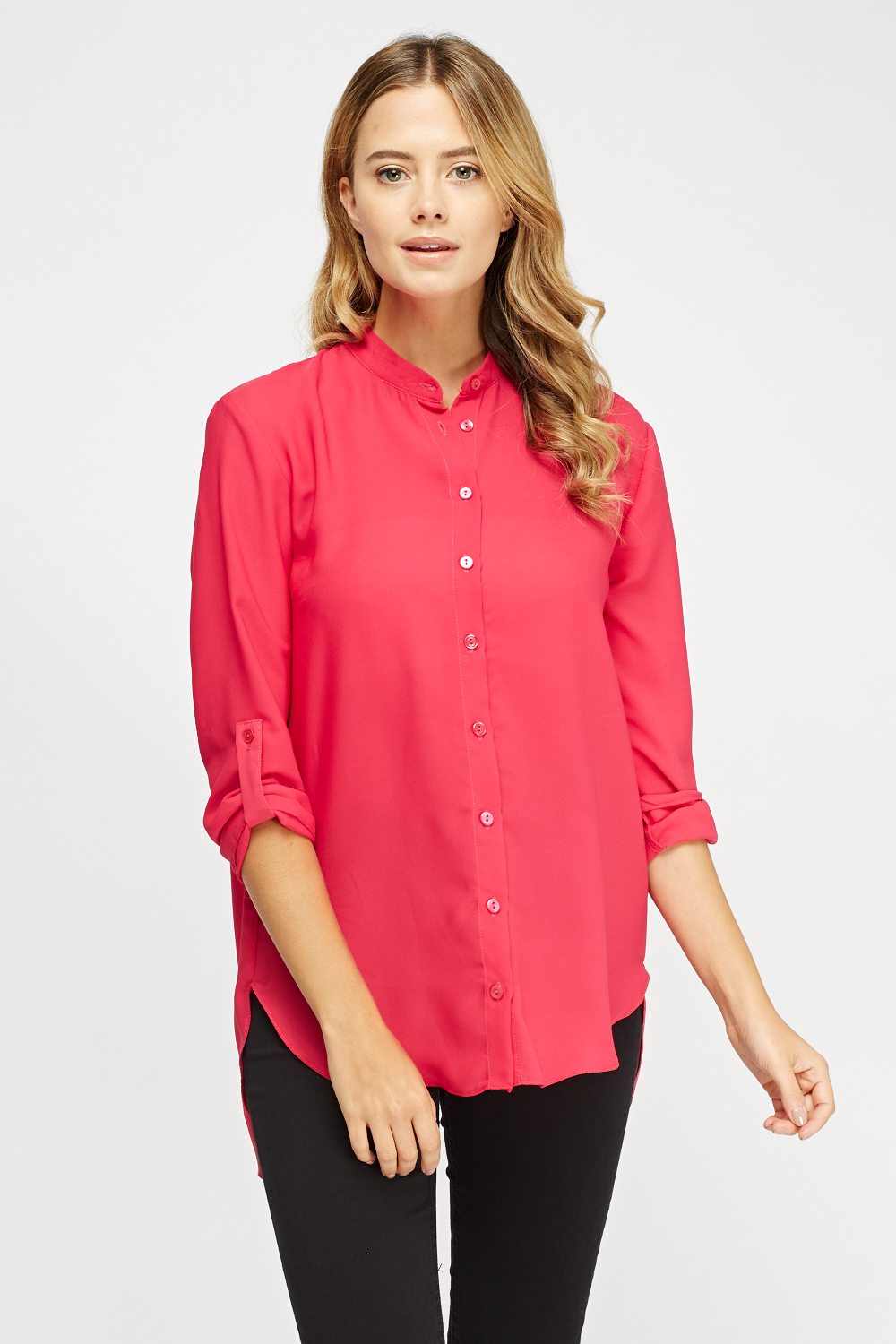 dip hem blouse uk