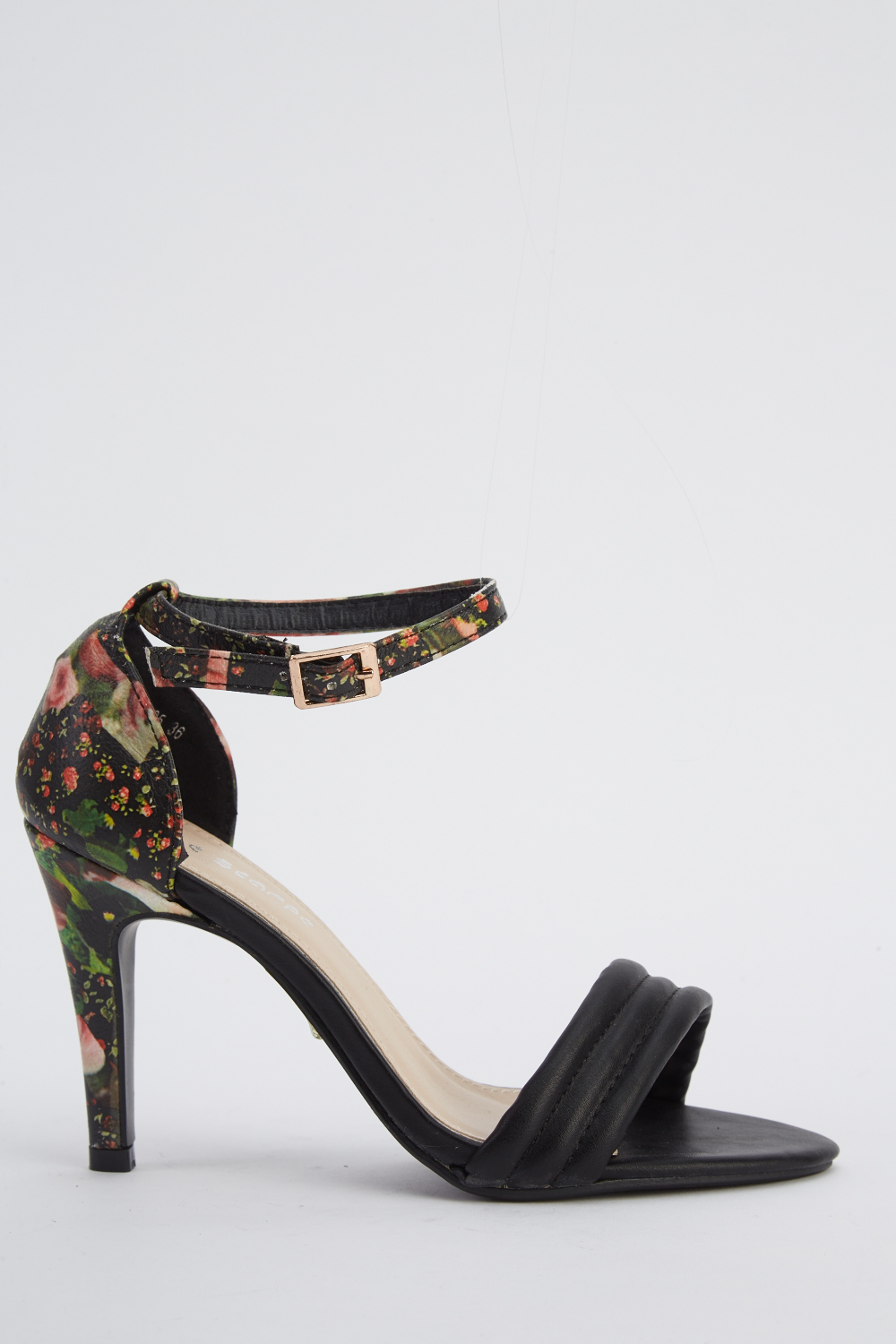 Floral Ankle Strap Heels - Just $6