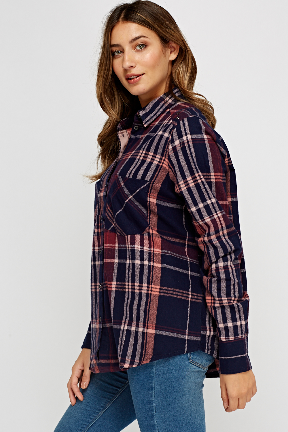 Cotton Checked Shirt - Just $4