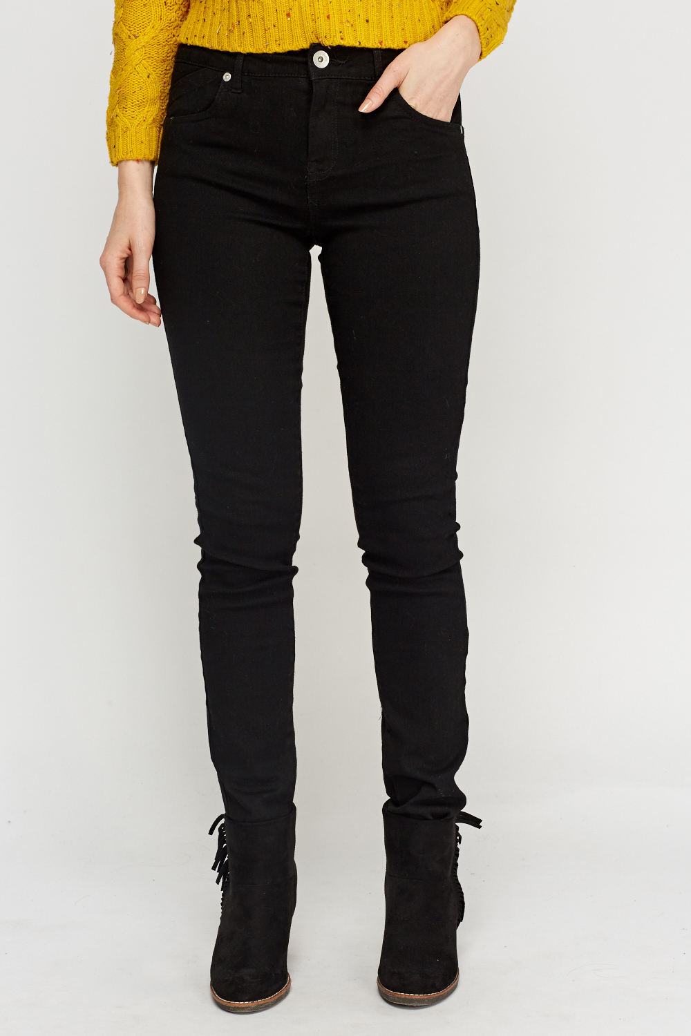 Skinny Fit Denim Jeans - Just $7