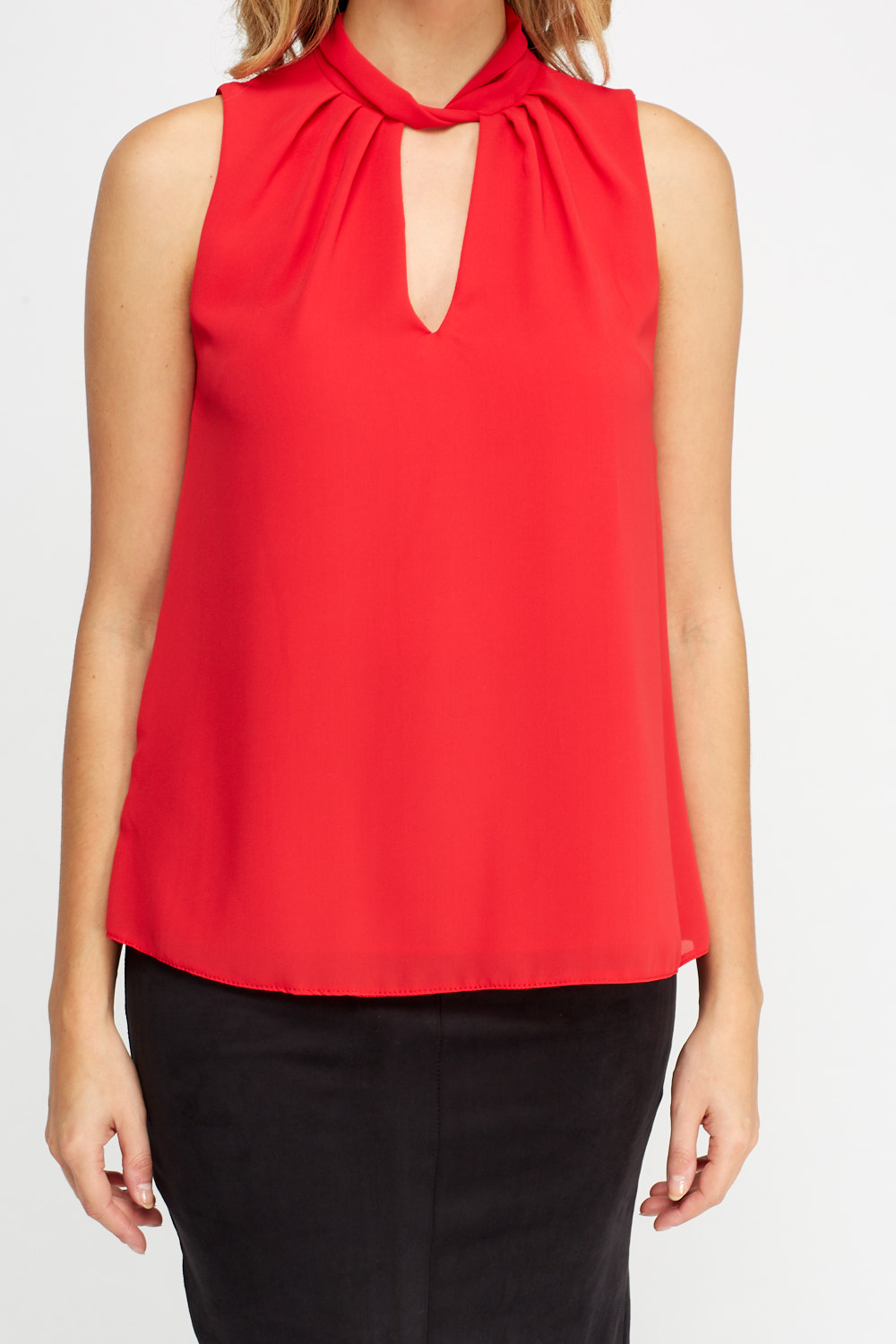 Cut Out Front Detail Top - Just $7