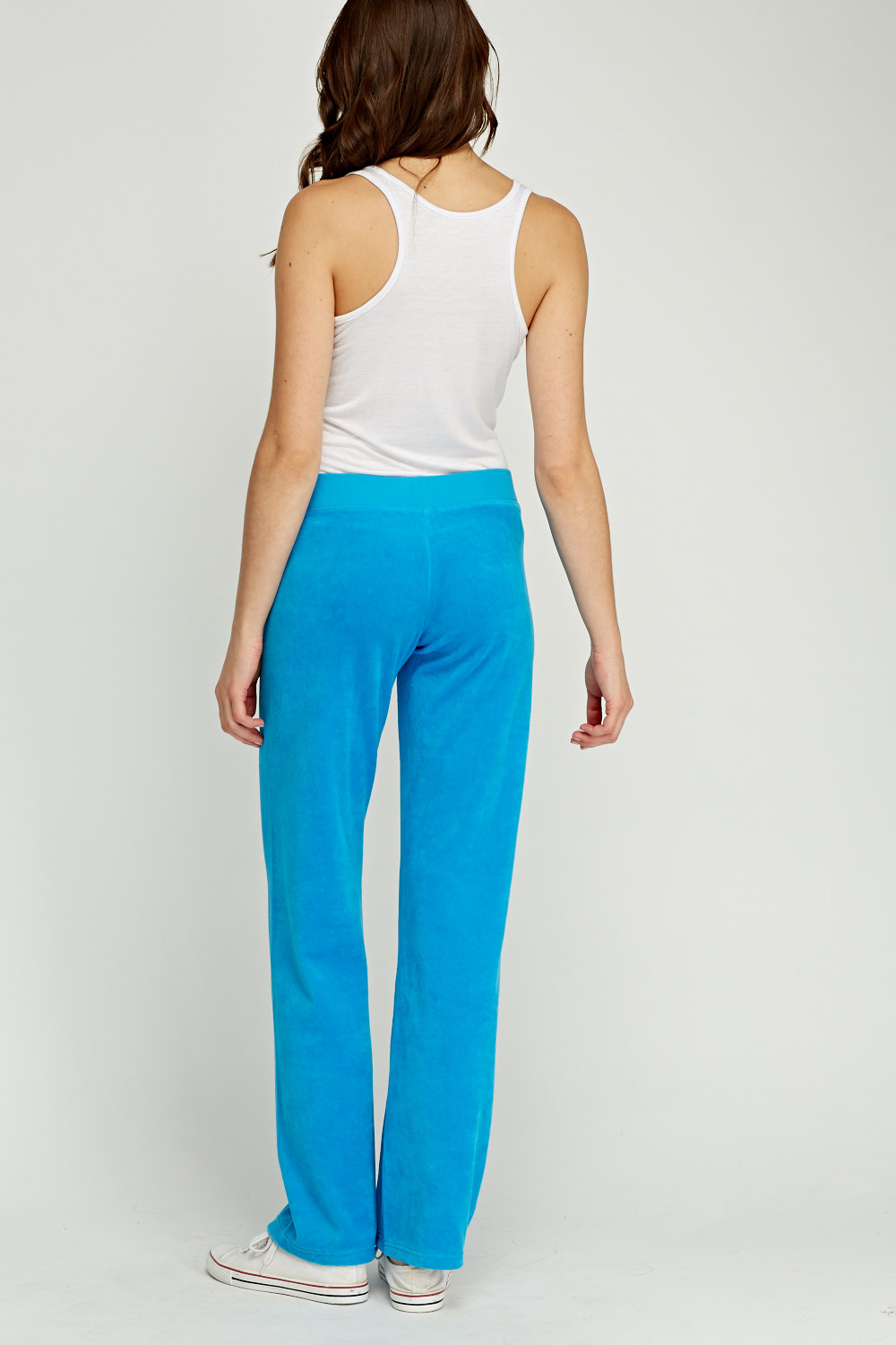 Juicy Couture Velveteen Blue Jogger Pants - Limited edition | Discount ...