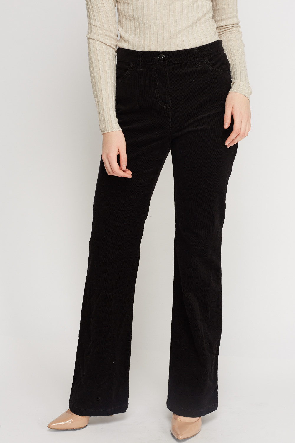 Bootleg Cord Trousers - Just $7