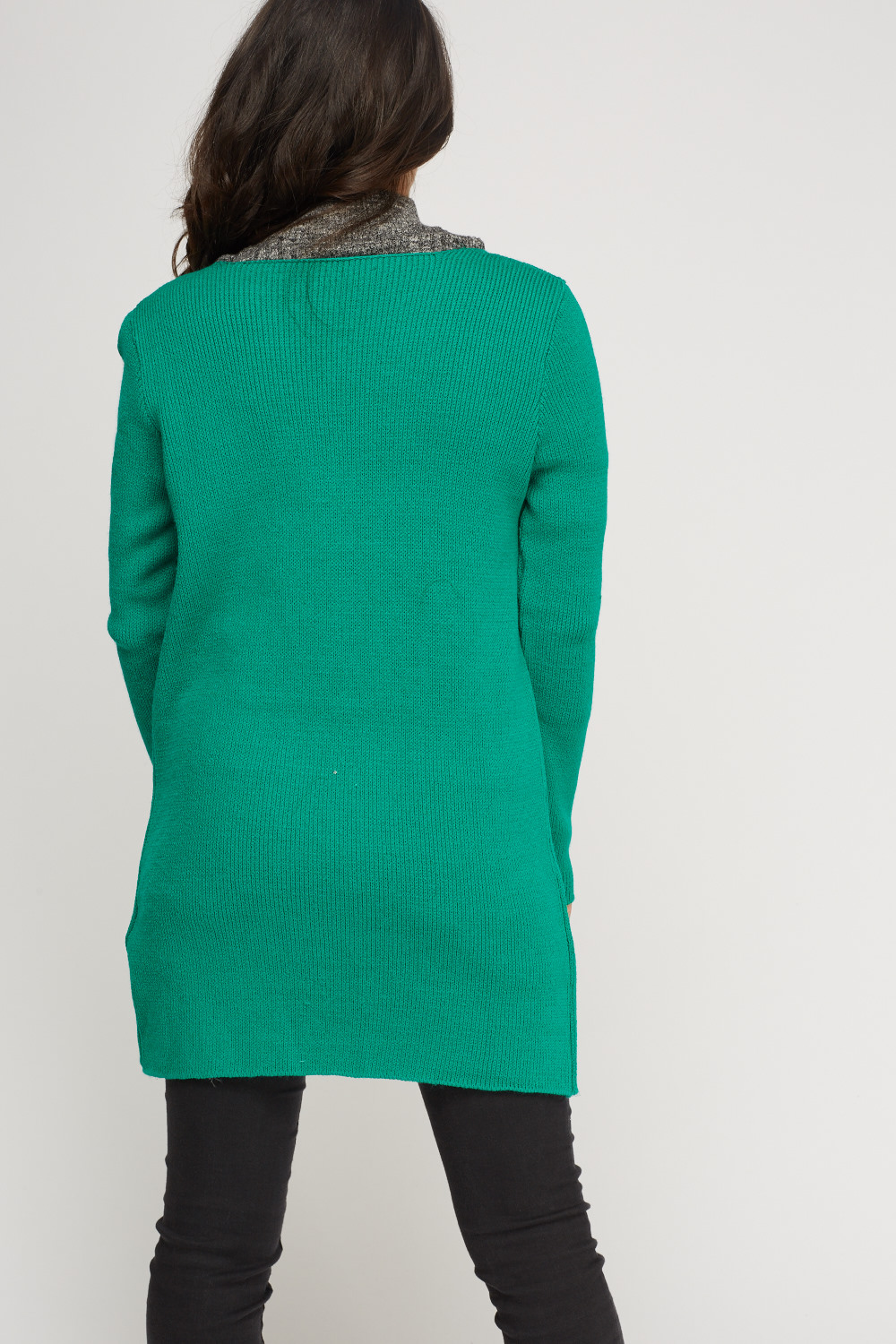 Waterfall Green Knitted Cardigan - Just $7