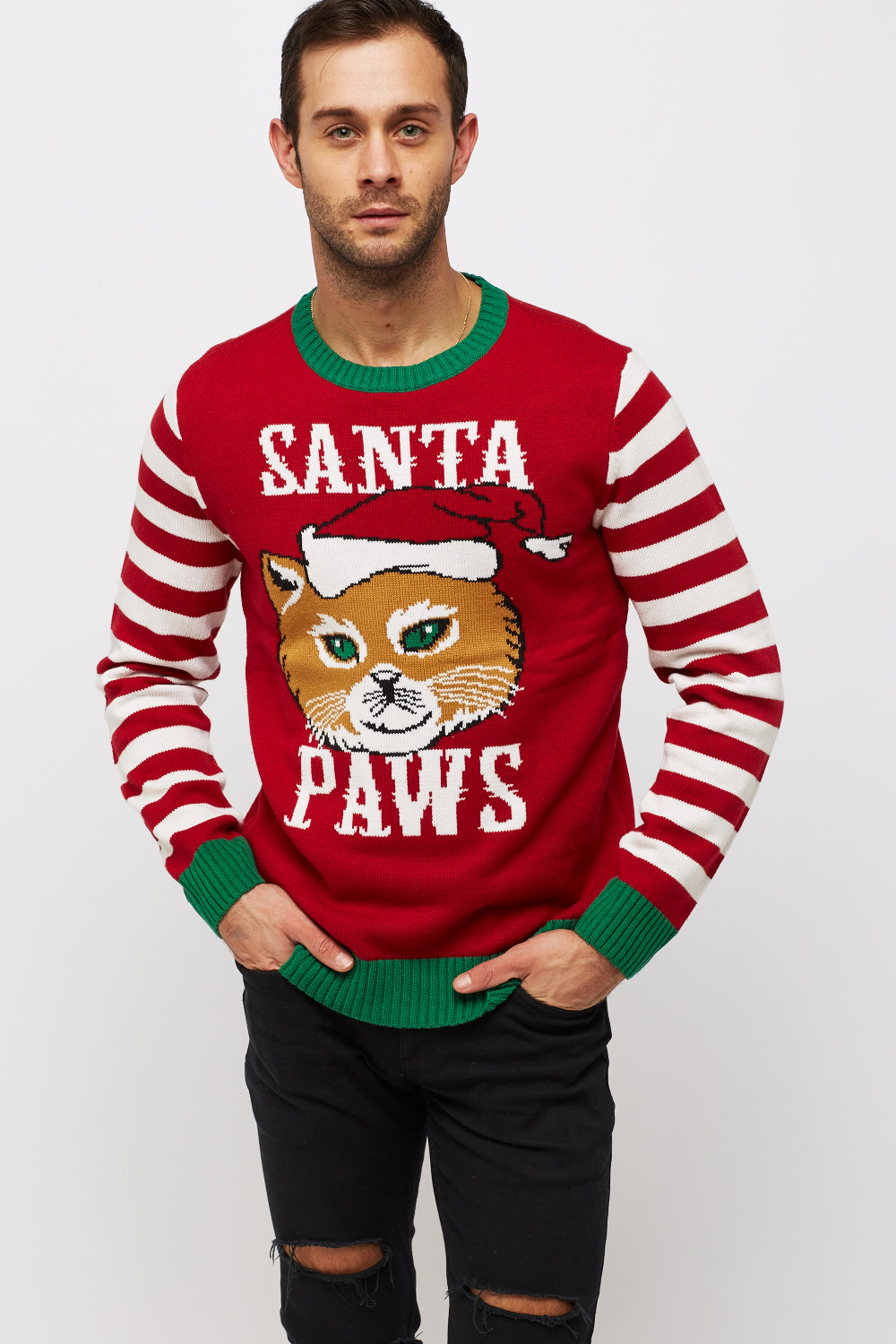 Santa Paws Christmas Sweater - Just $7