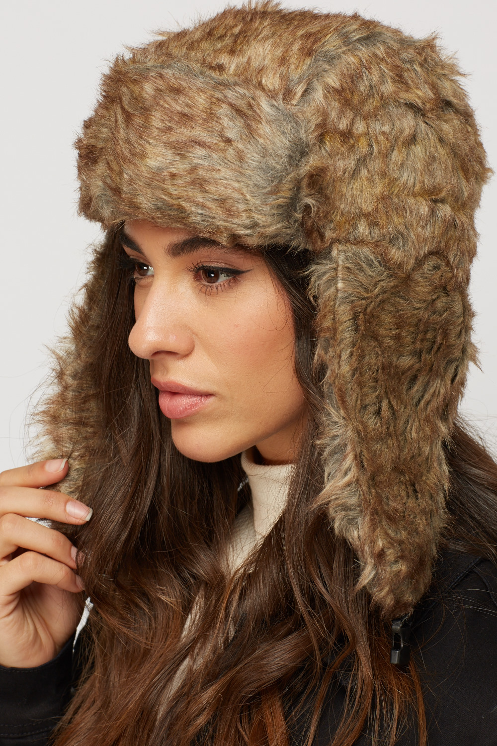 Faux Fur Trapper Hat - Just $7
