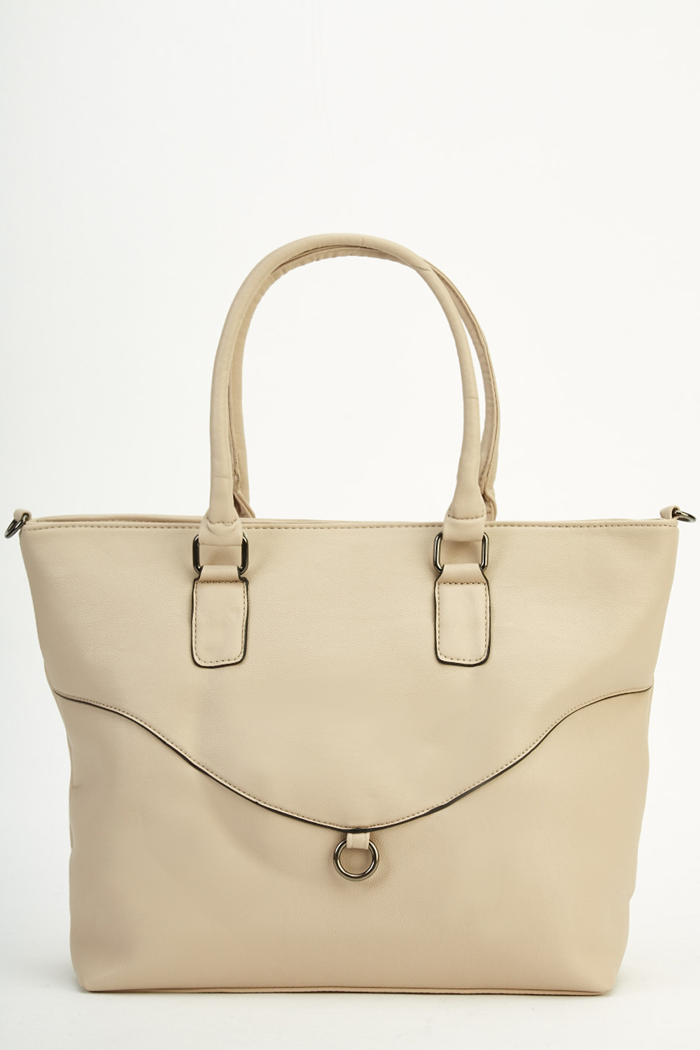 Large Faux Leather Tote Bag - Just $6