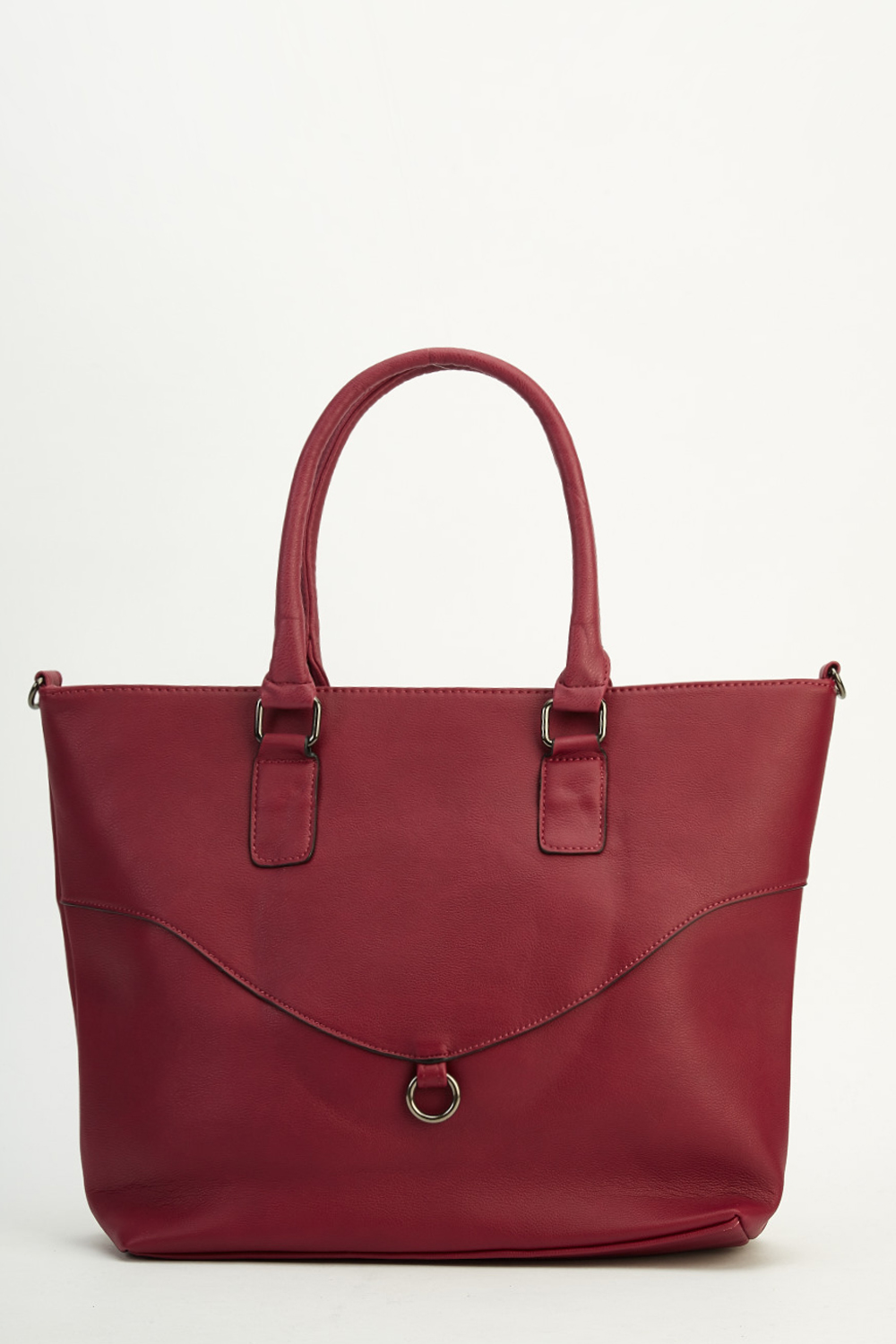 Large Faux Leather Tote Bag - Just $6