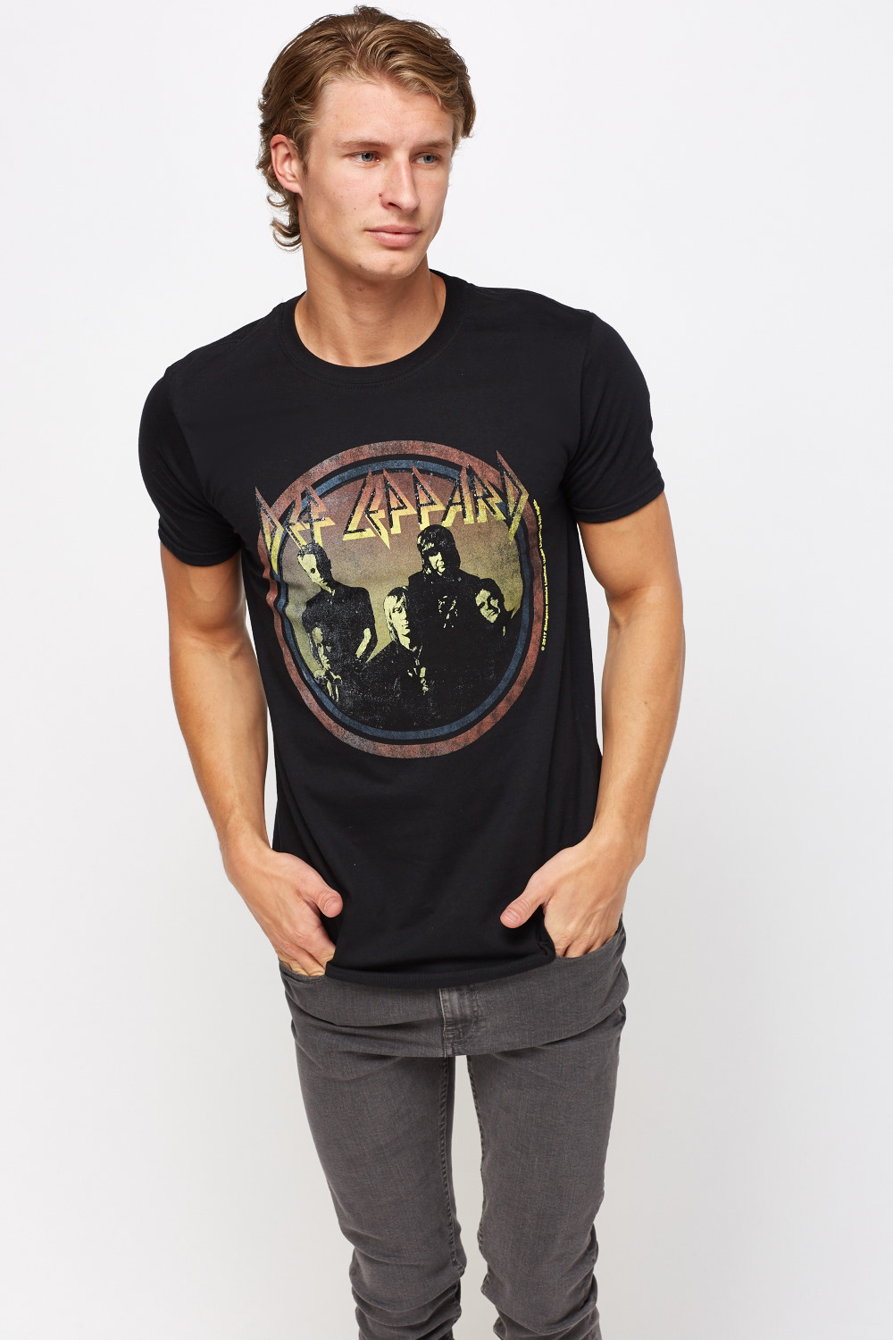 men def leppard t shirt