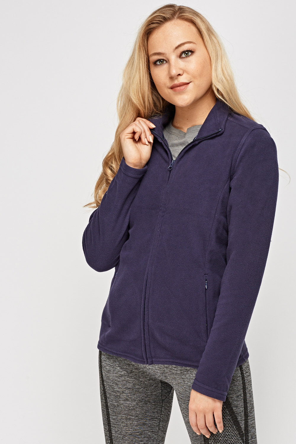 new look zip jumper