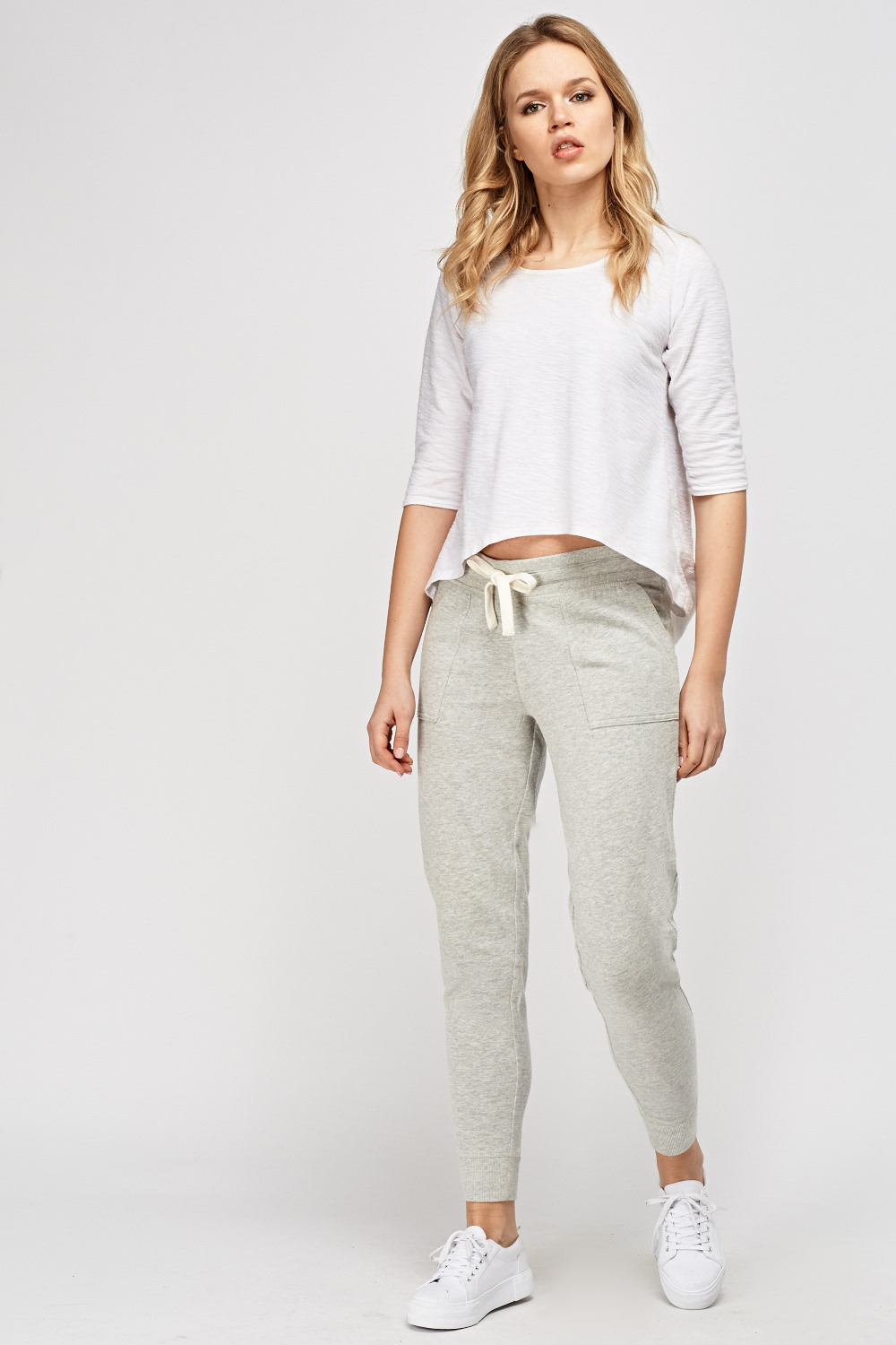 Fitted Casual Jogger Pants - Just $6