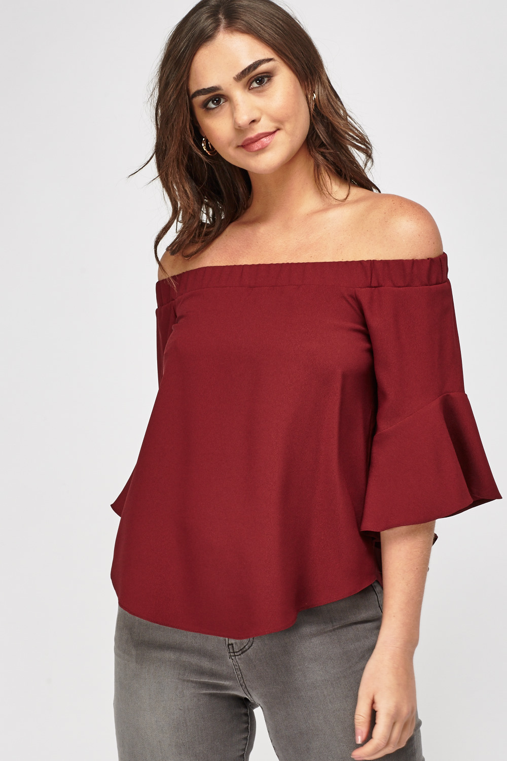 off one shoulder tops uk