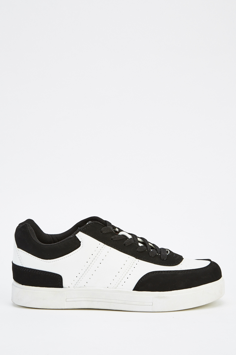faux leather trainers mens