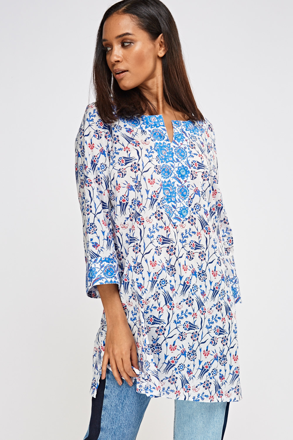 Printed Tunic Top - Just $3