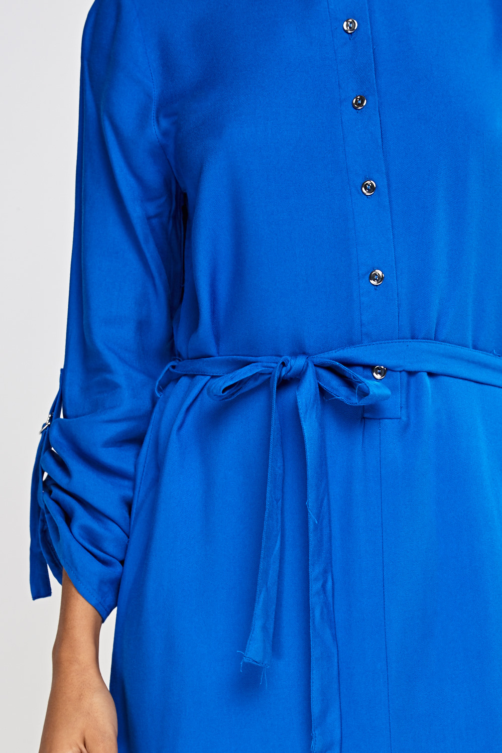 Royal Blue Shirt Dress - Just $7