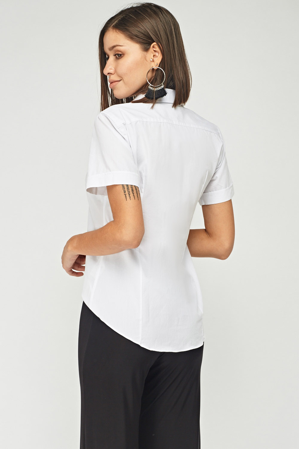 Short Sleeve White Shirt - Just $3