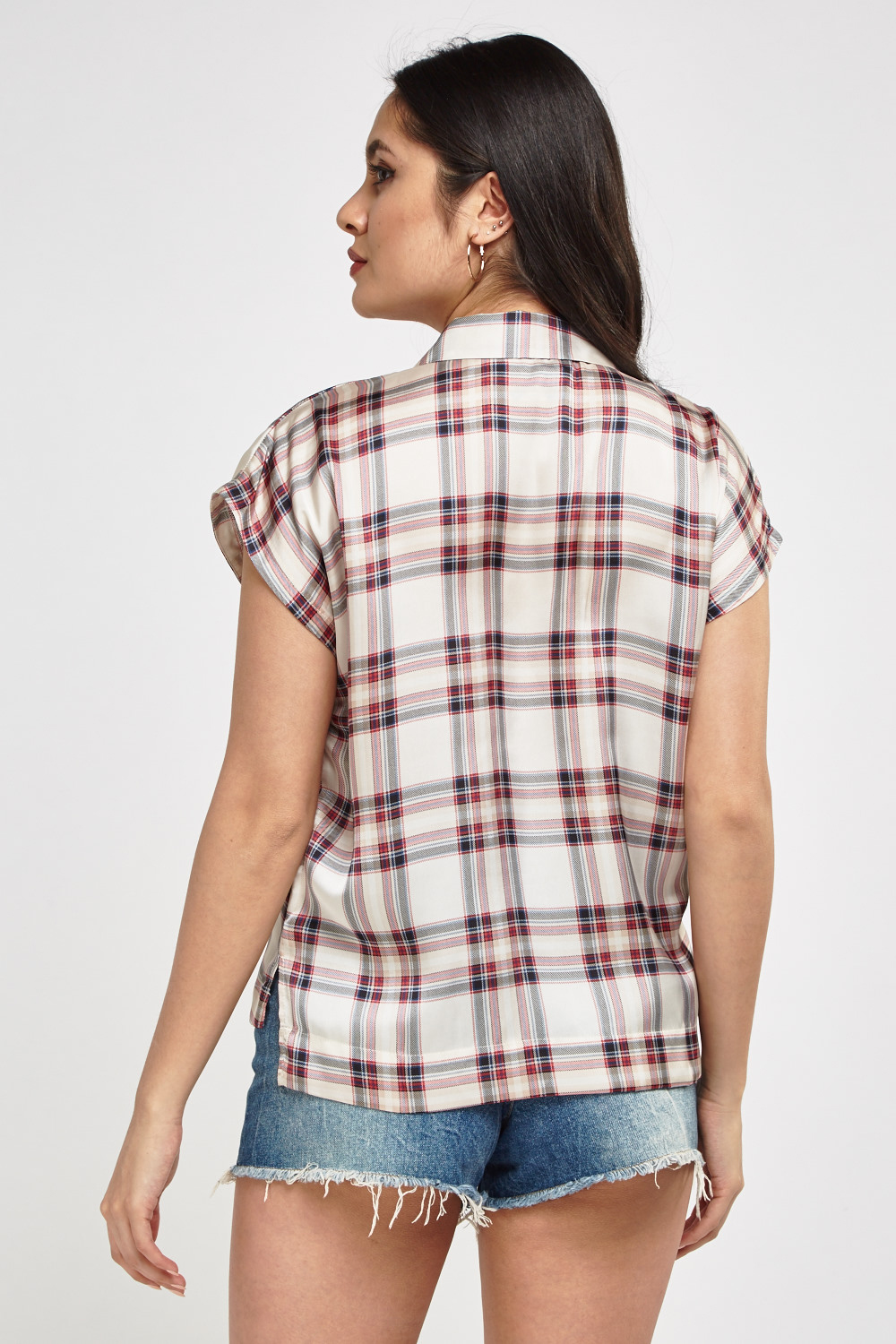 tartan shirts womens