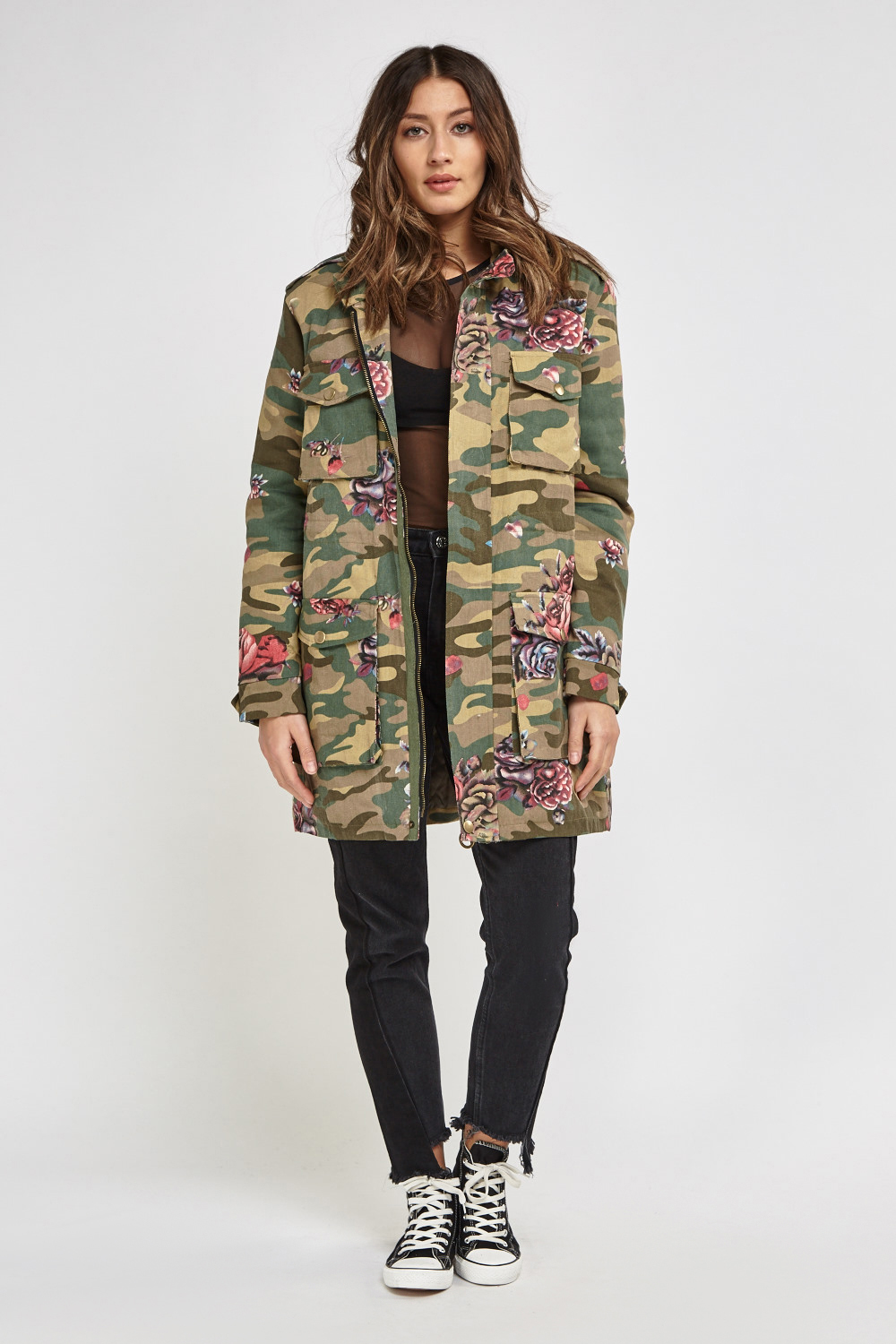 high neck puffer jacket