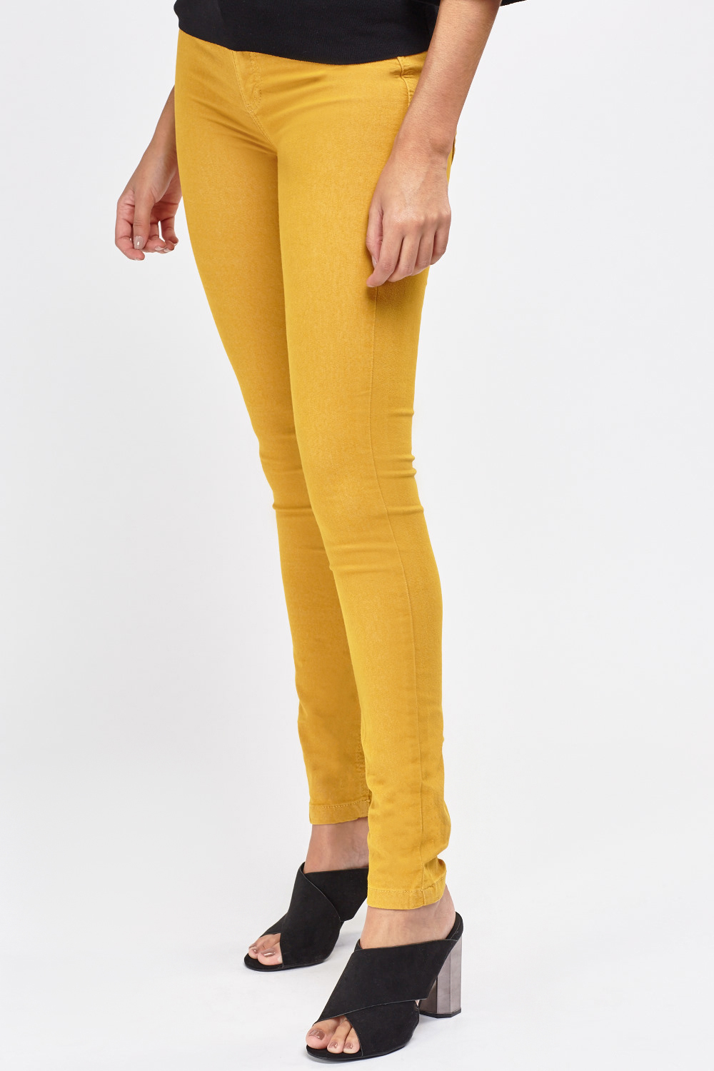 Mustard Skinny Jeans - Just $3