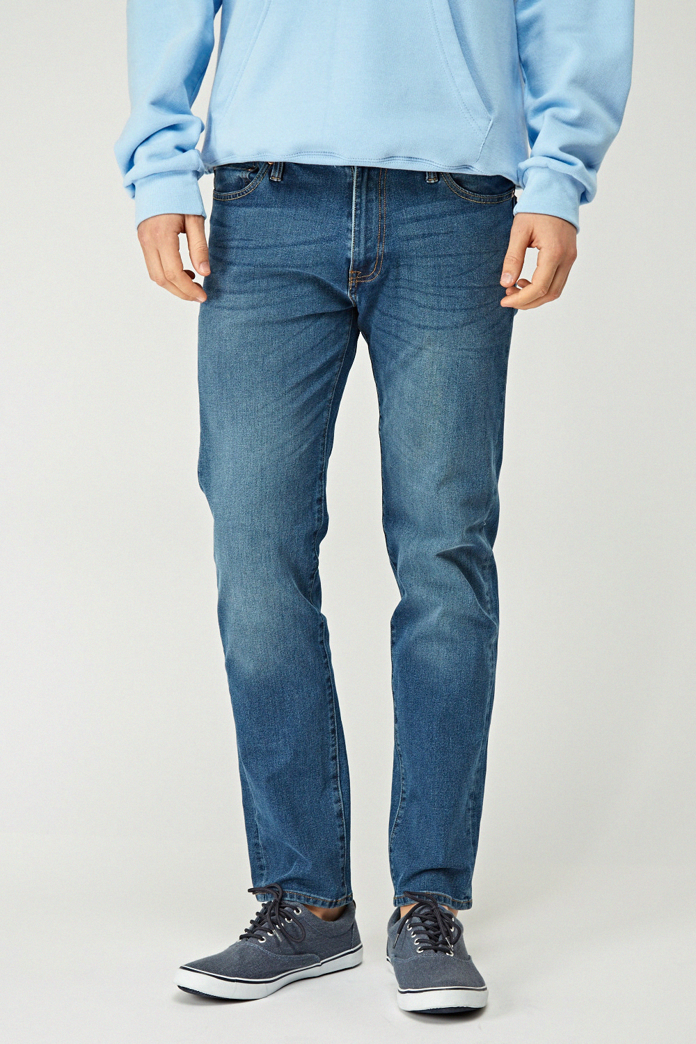 Mens Straight Leg Denim Jeans - Just $7
