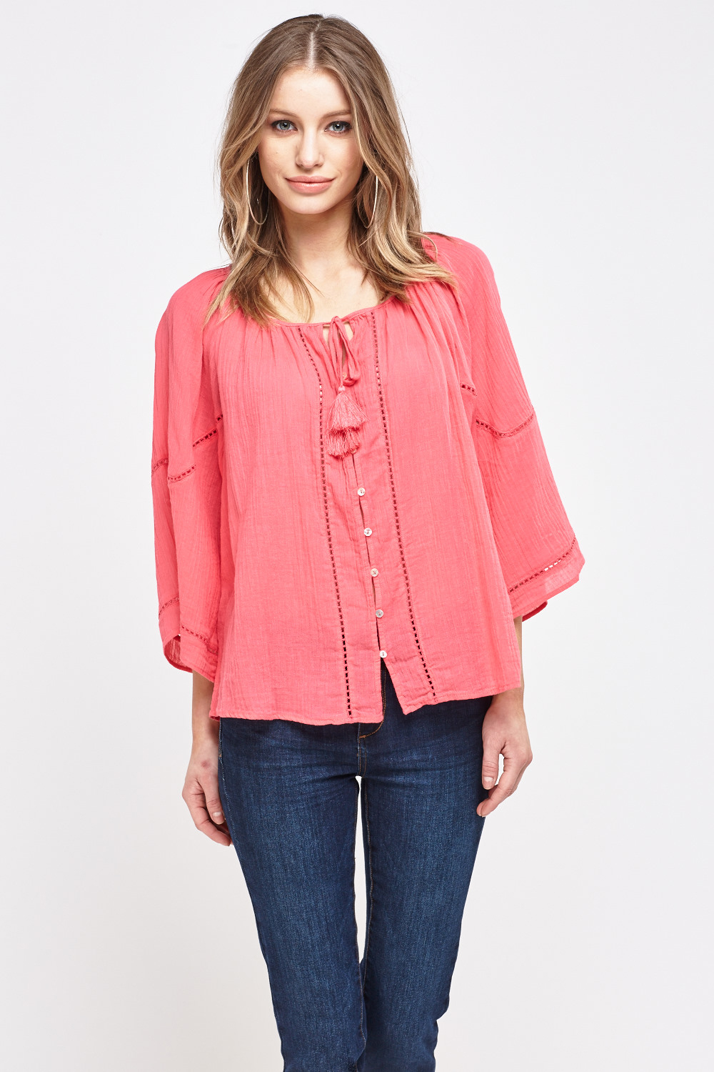 Oversized Smock Top Just 3
