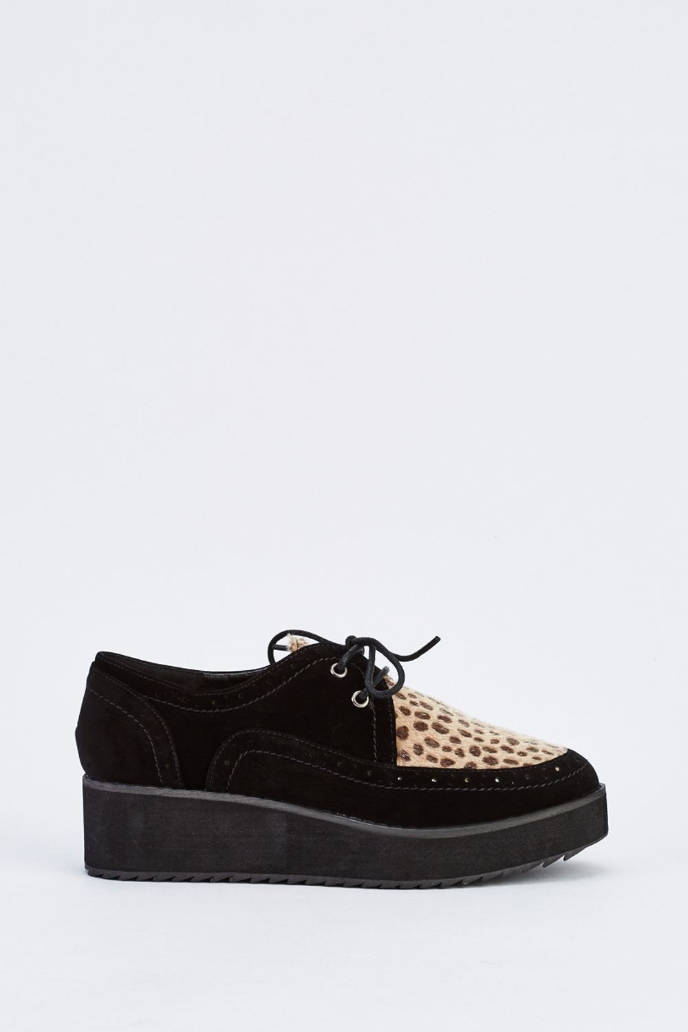 Leopard Print Creeper Shoes - Just $7