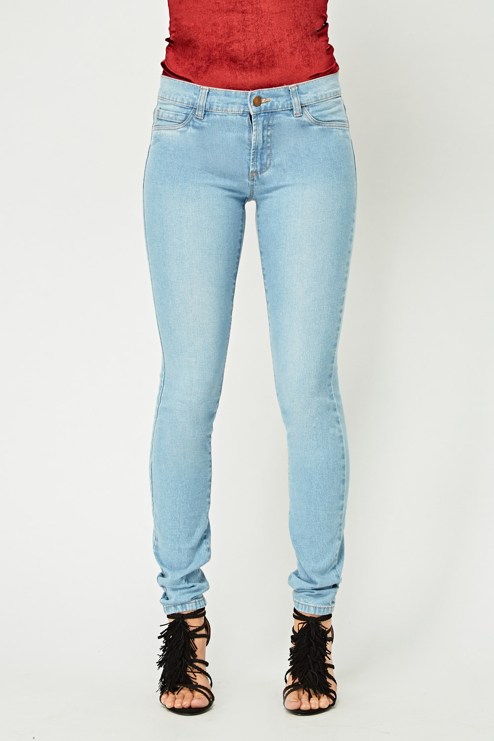 Low Rise Skinny Jeans Just 7