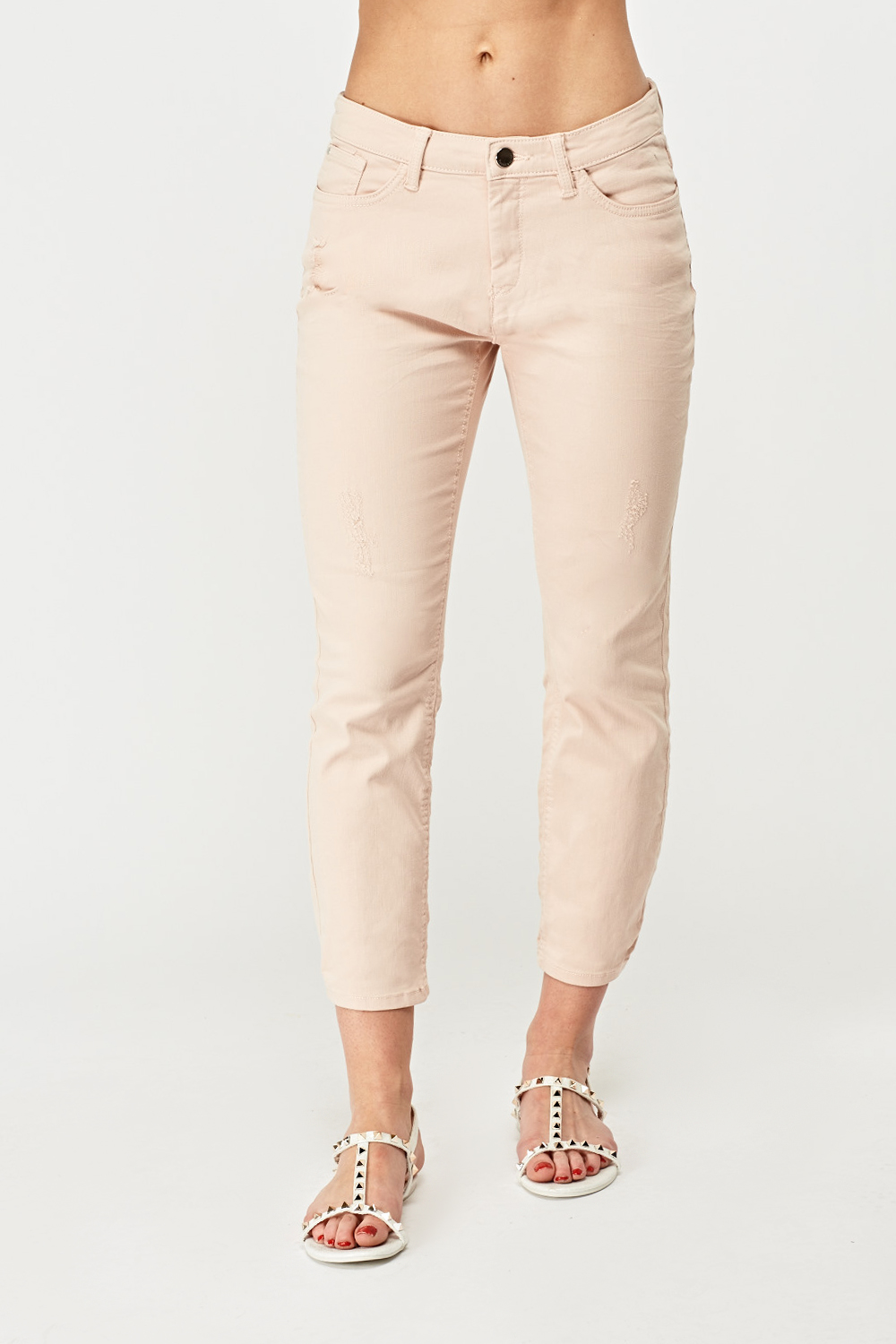 Skinny Ankle Cropped Jeans - Just $3