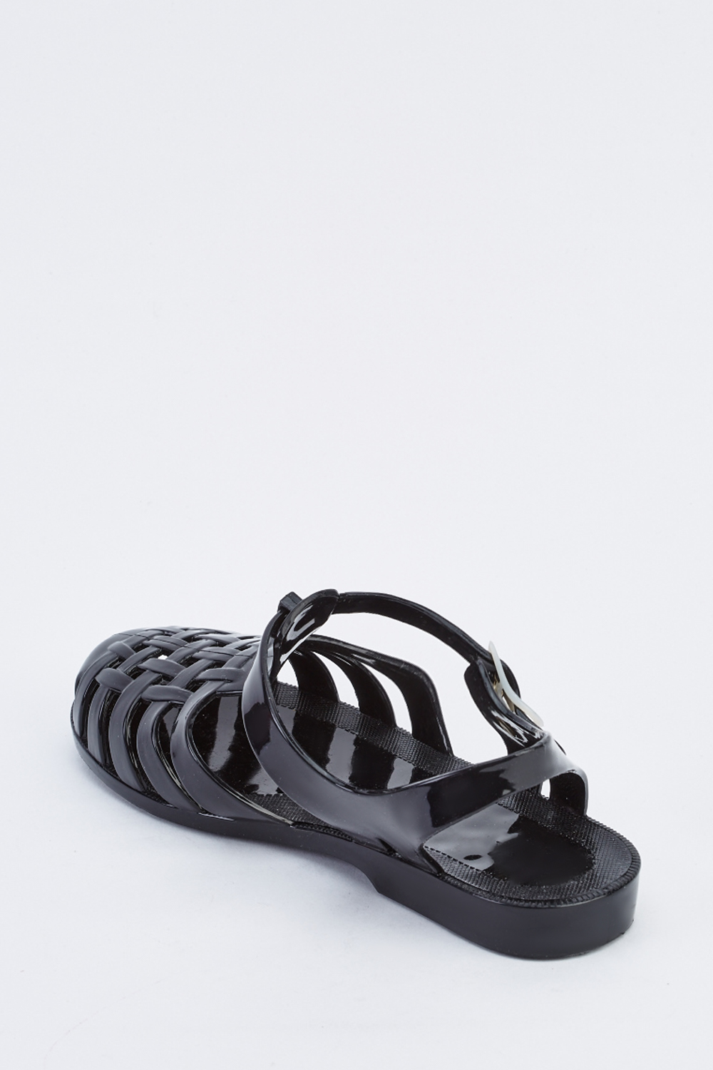 Black Jelly Sandals - Just $7