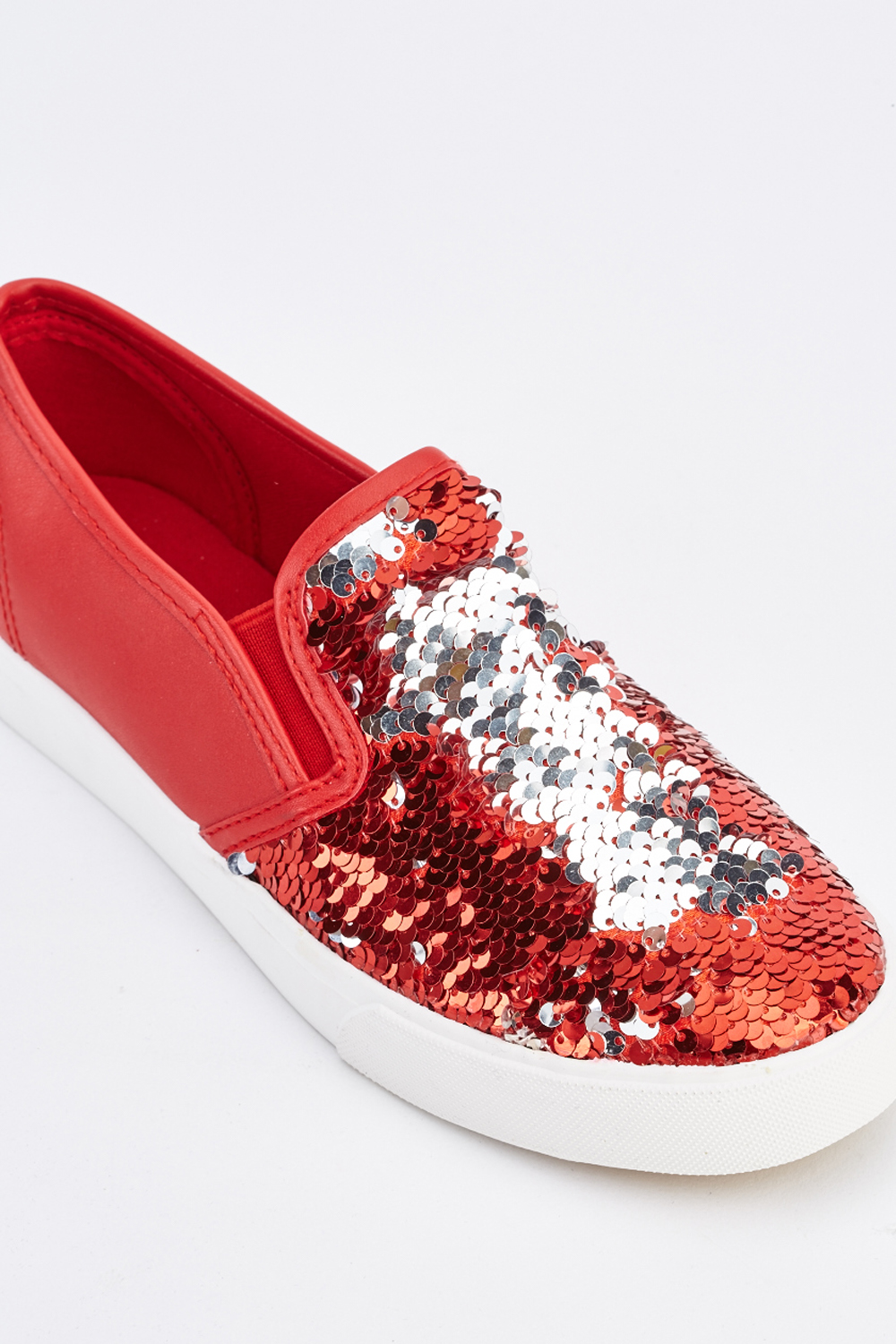 Dual Sided Sequin Plimsolls - Just $3