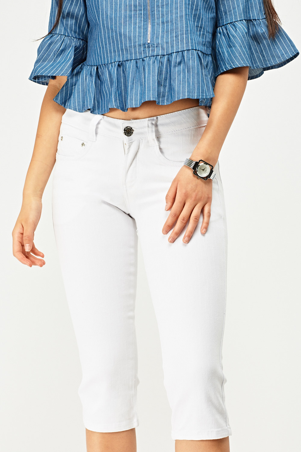Capri Low Waist Jeans - Just $2