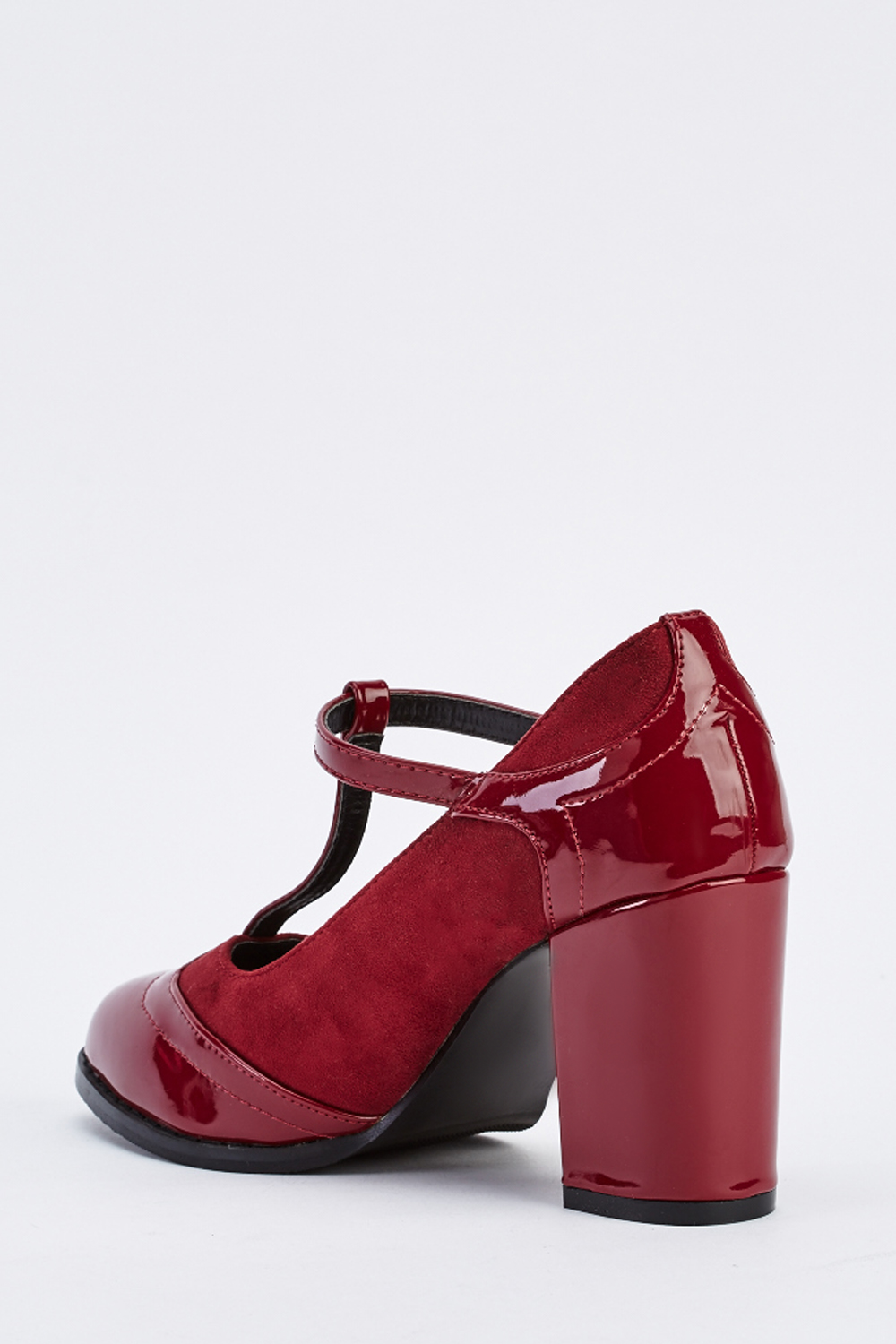 T-Bar Mary Jane Block Heels - Just $6