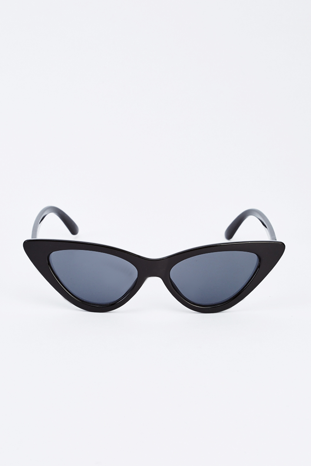 Black Thin Cat Eye Sunglasses - Just $7