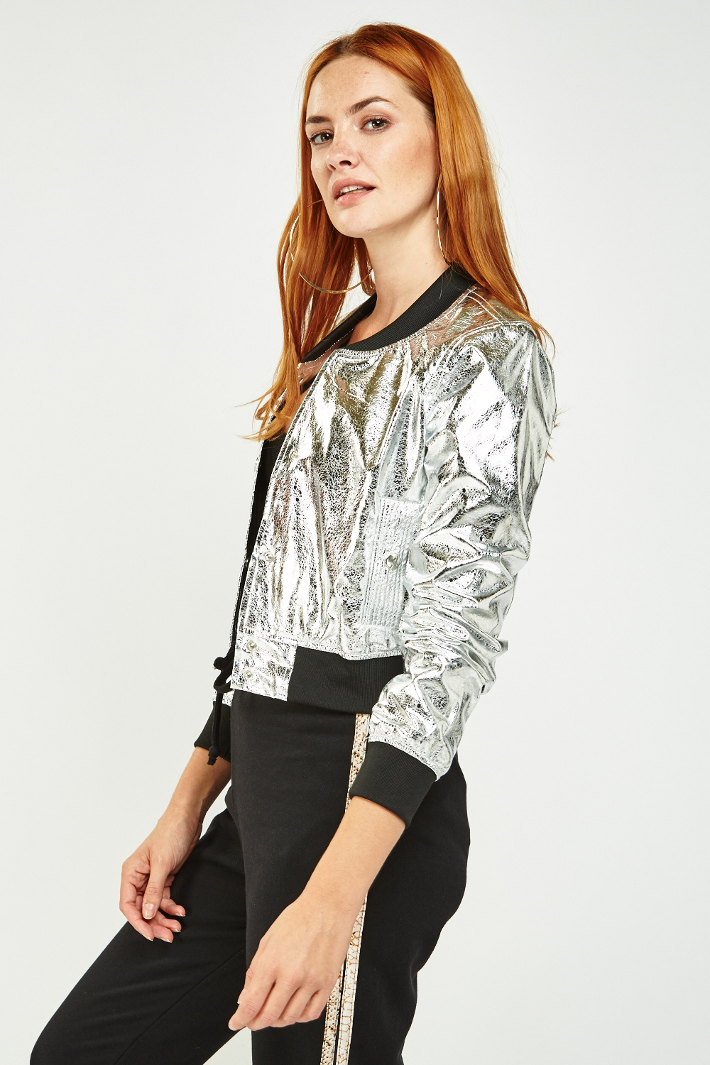 Holographic Bomber Jacket - Just $7