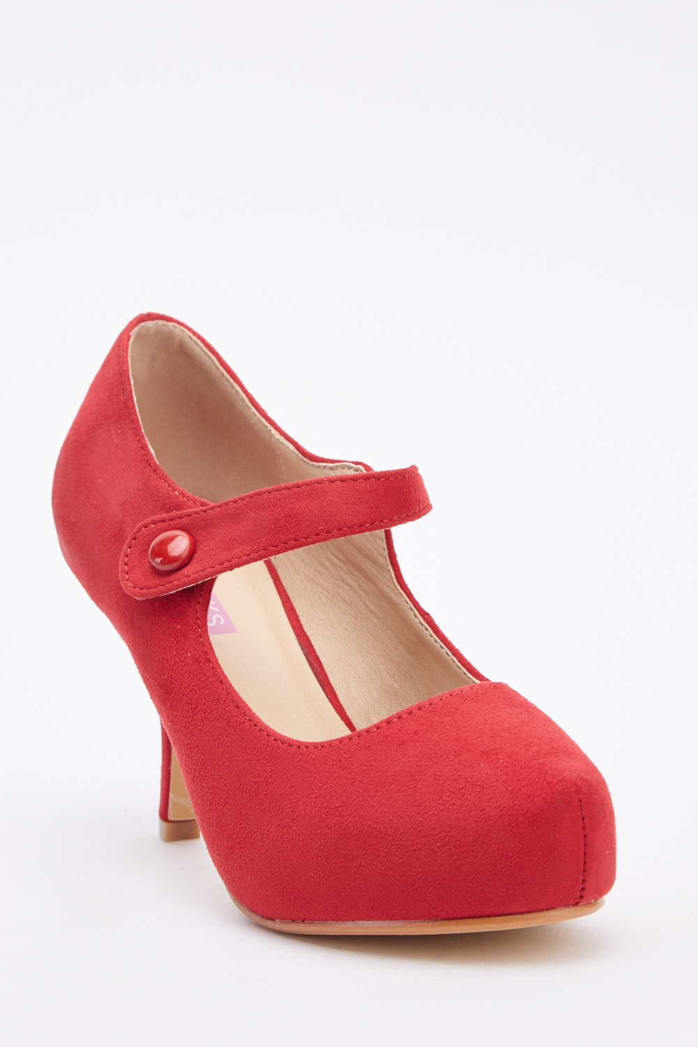 Cone Heel Mary-Jane Shoes - Just $6