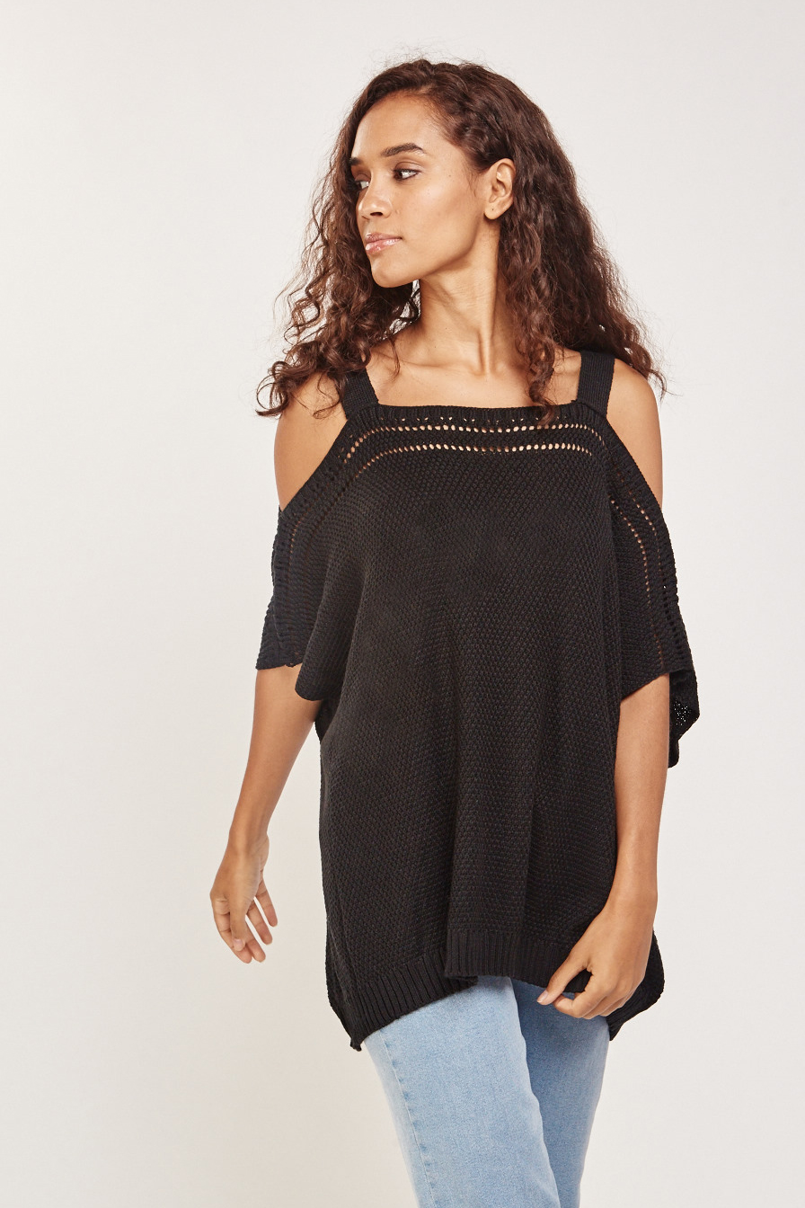 cutout shoulder top