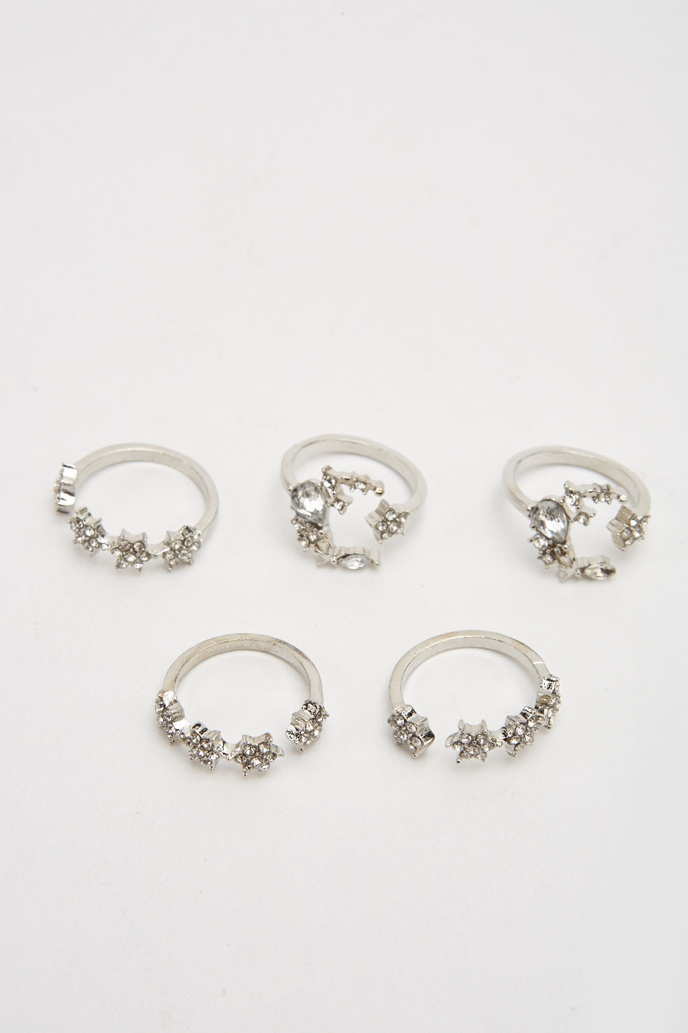 Pack Of 5 Rings Set - Just $3