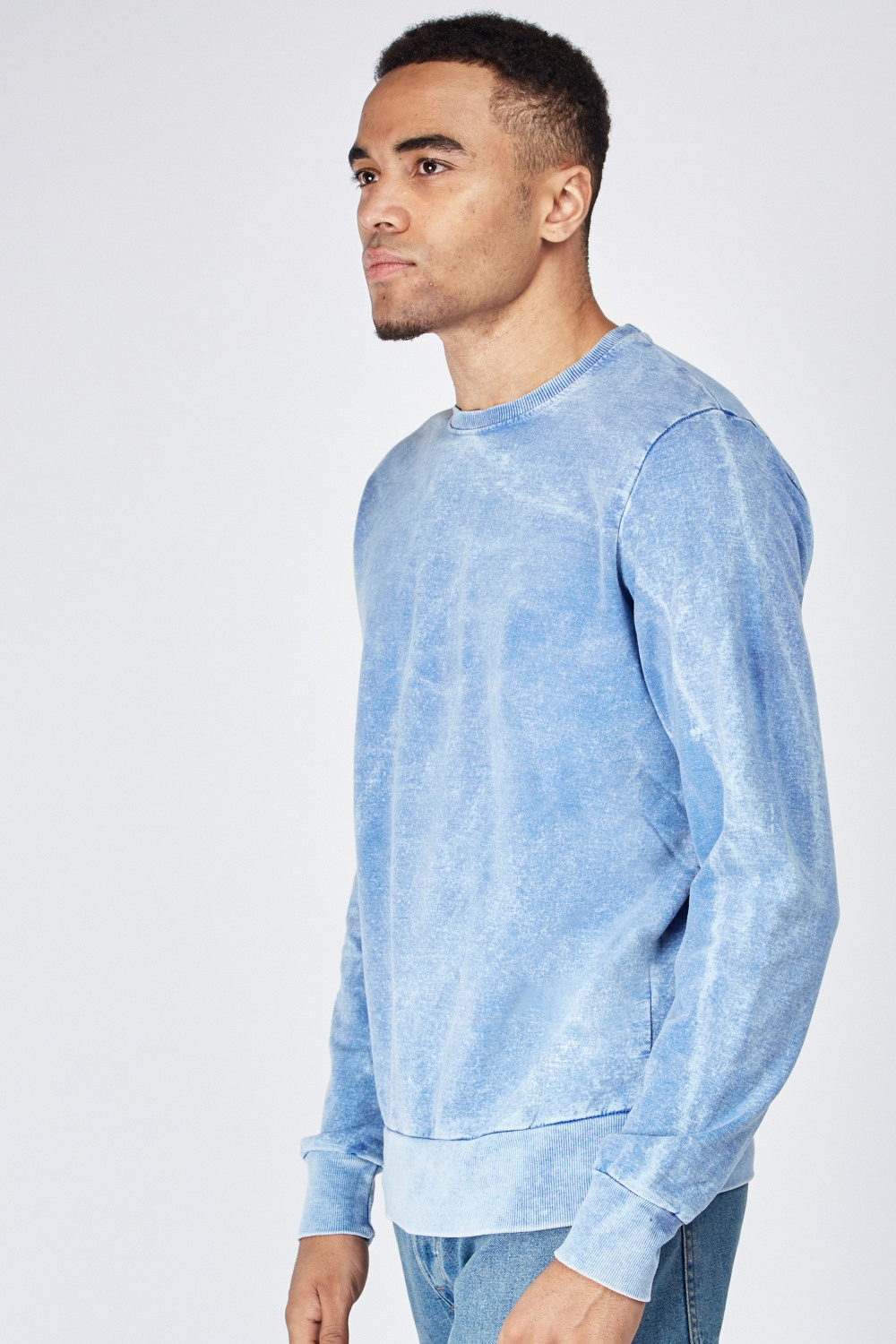 Faded Print Sweatshirt - Just £5