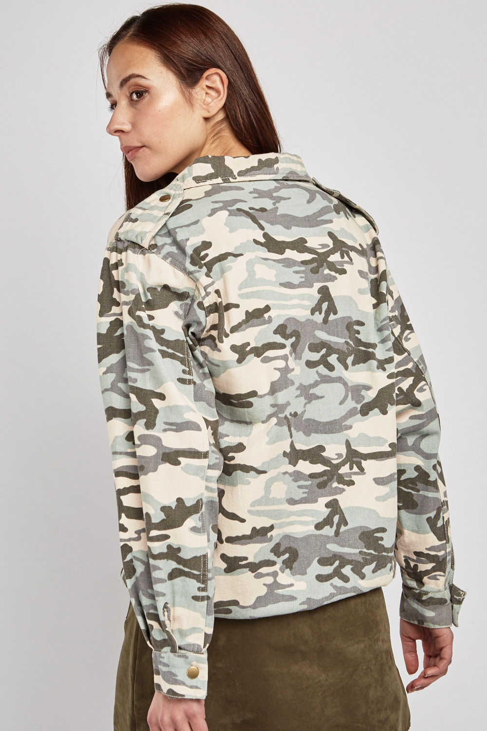 Download Pocket Flap Front Camo Over-Shirt - Just $3