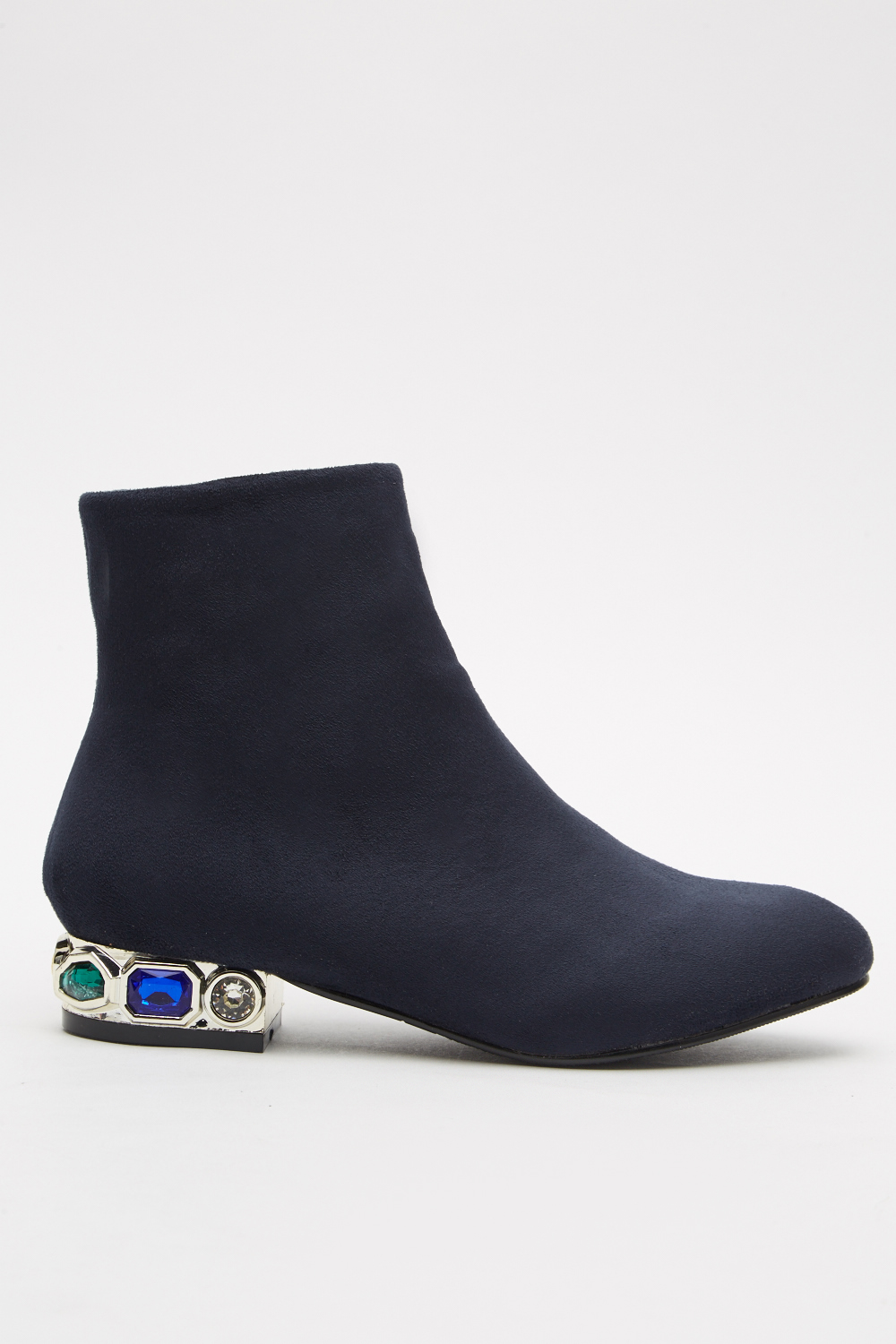 ankle boots with diamantes