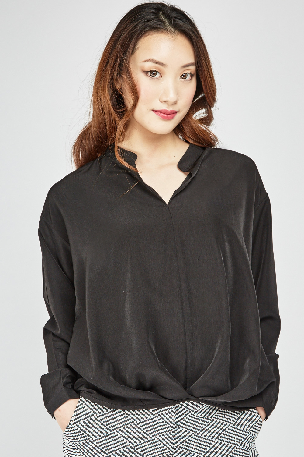 dip hem blouse uk