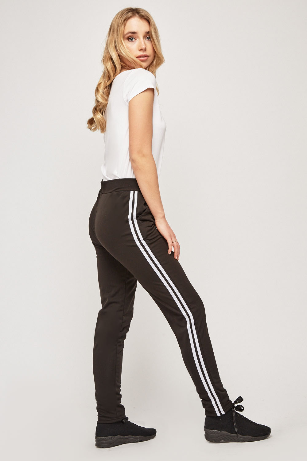 Stripe Side Jogger Style Pants Just 7