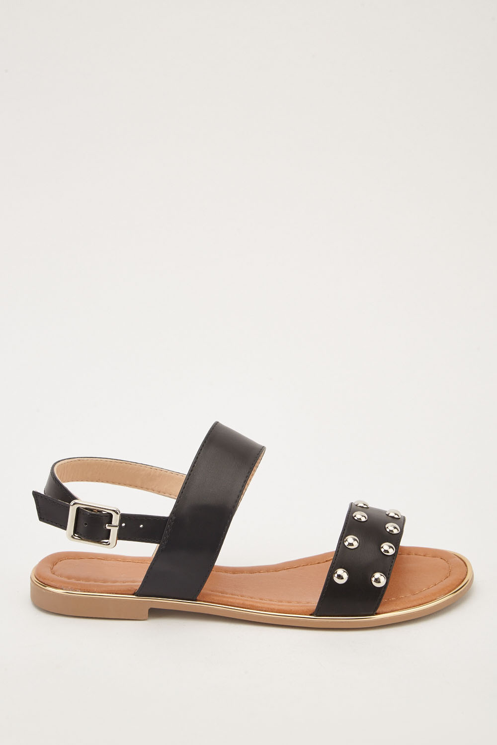 Studded Flat Sandals - Just $7