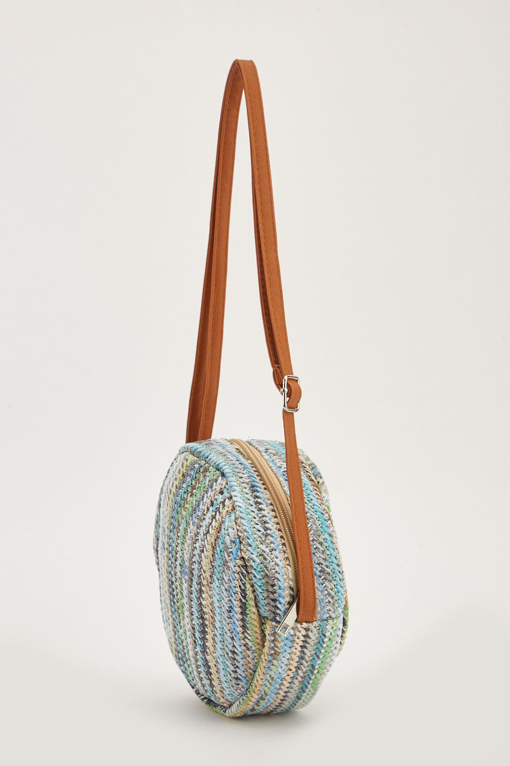 woven circle tote