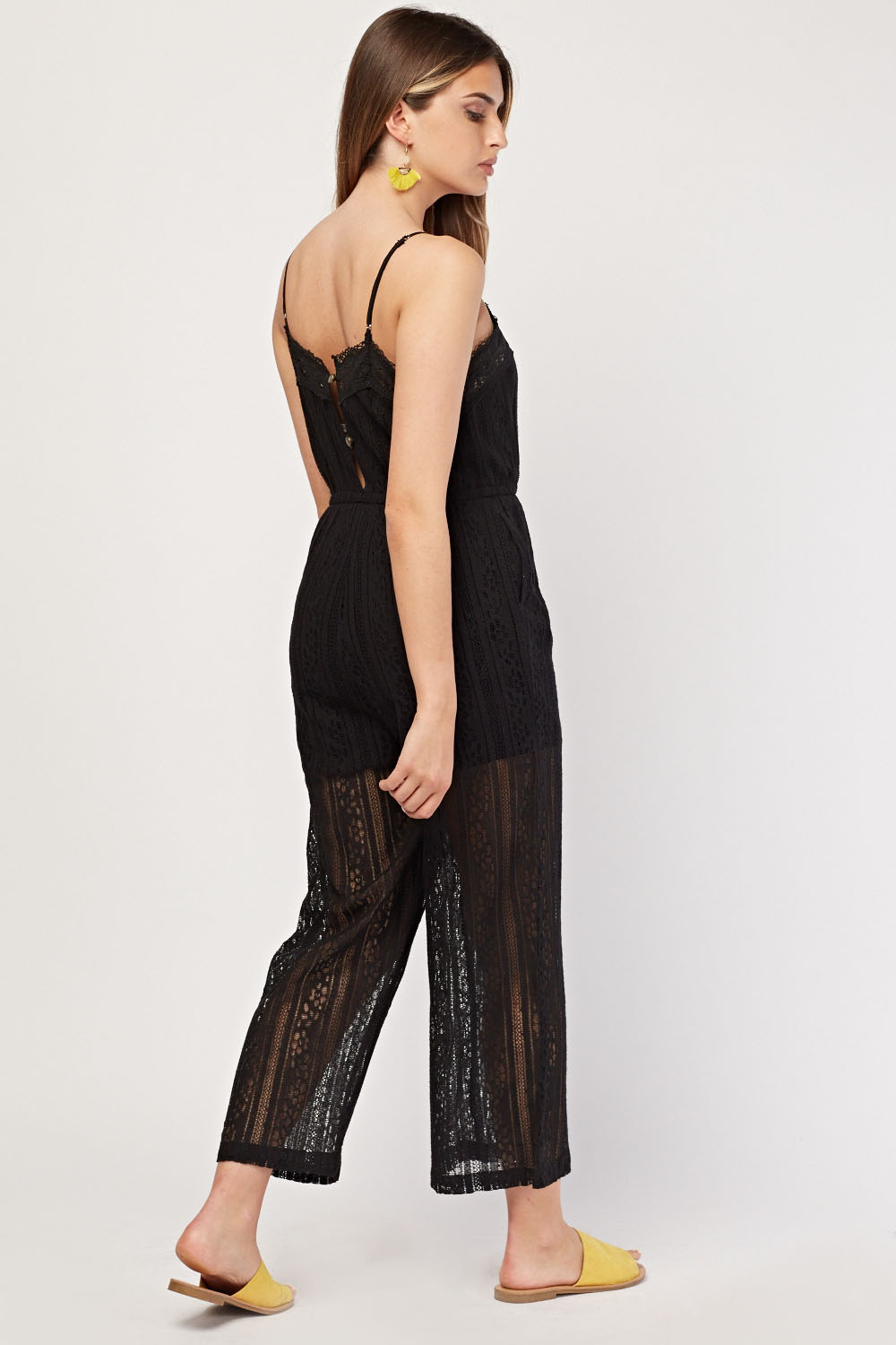 overlay jumpsuit