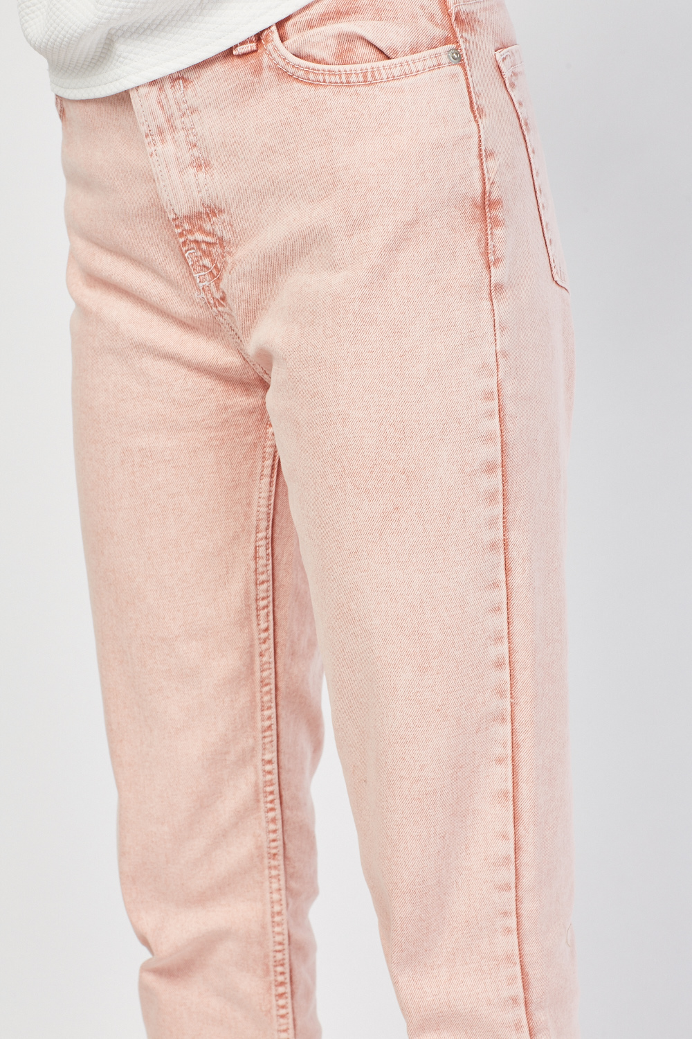 light pink mom jeans