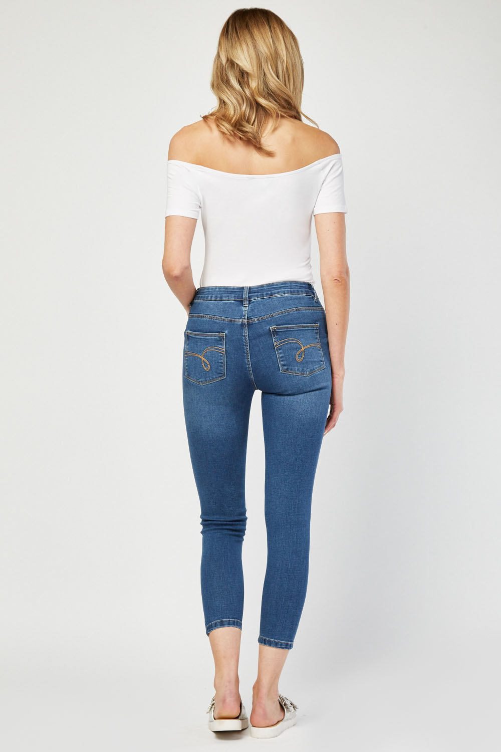Skinny Ankle Grazer Jeans - Just £5