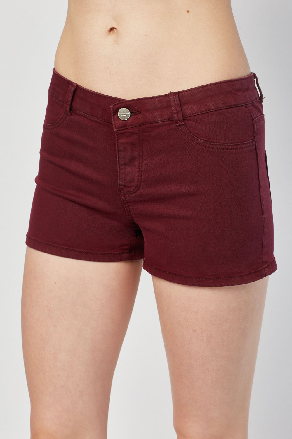 Low Waist Denim Mini Shorts Just 3