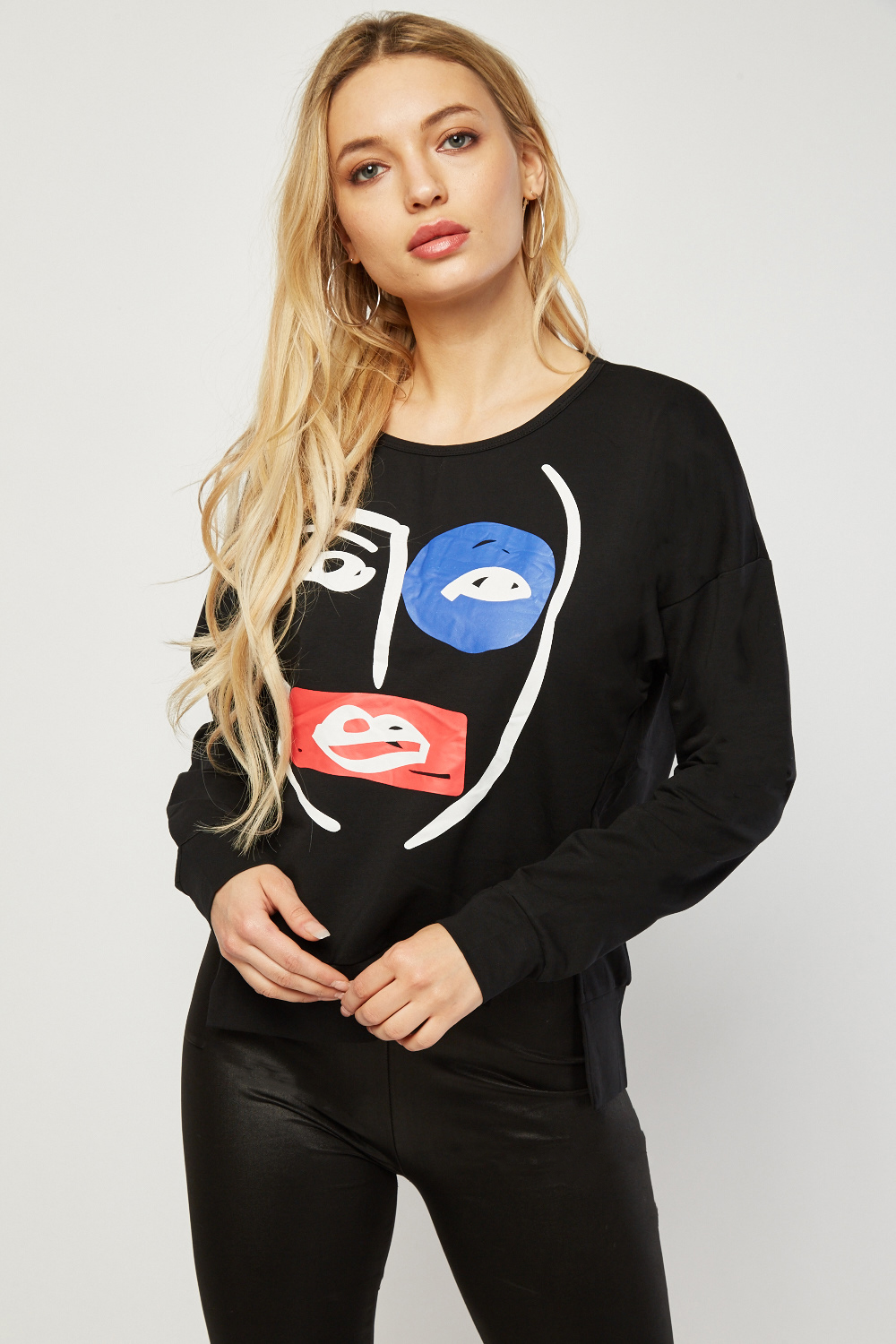 art print sweatshirt